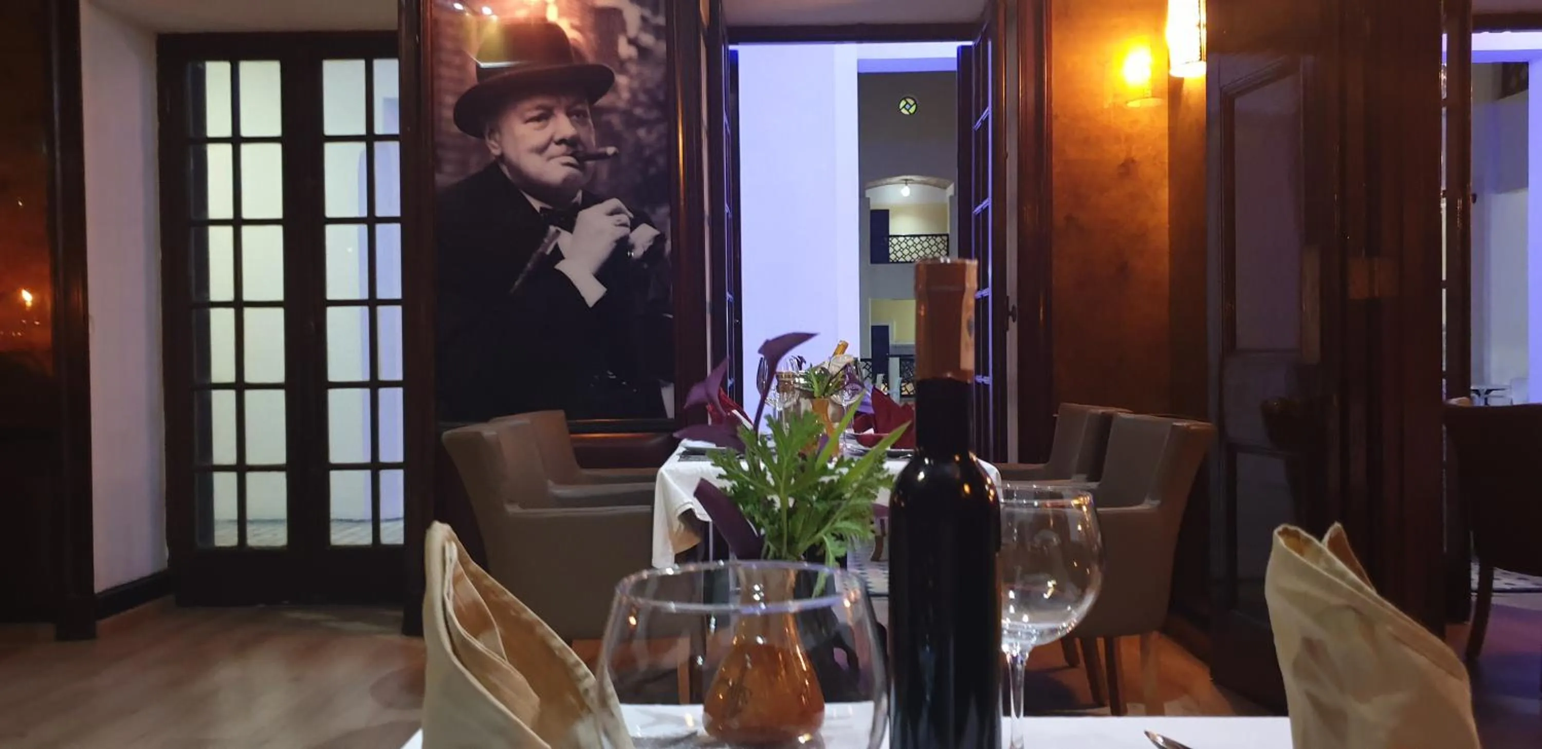 Dining area in Hotel Batha