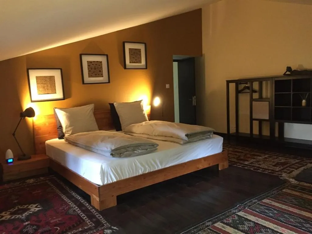 Bedroom, Bed in Moulin A