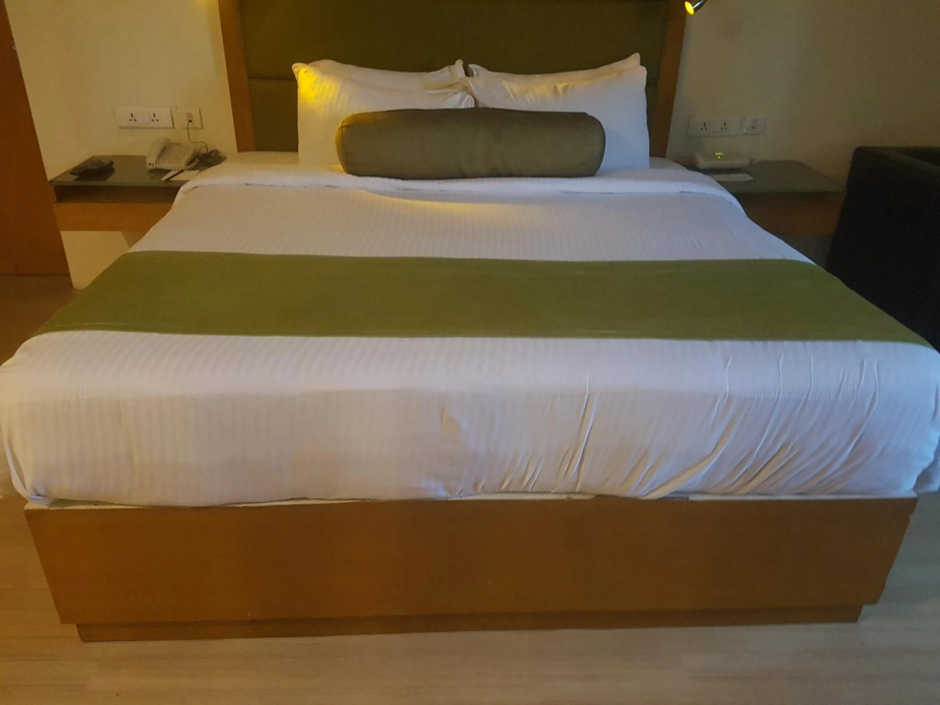 Bed in Peerless Hotel Hyderabad