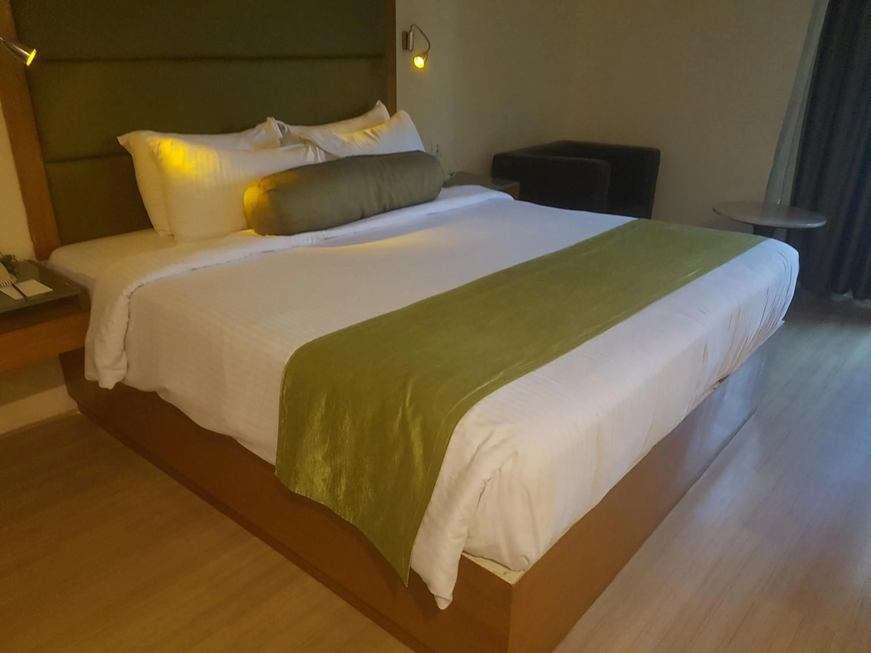 Bed in Peerless Hotel Hyderabad