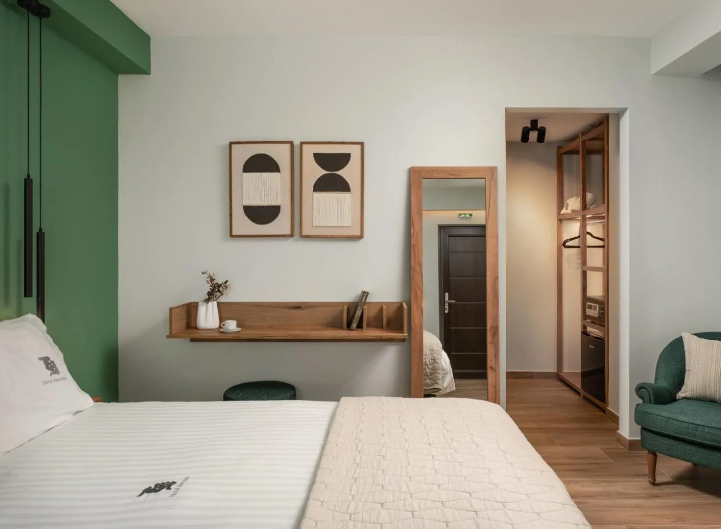 Bed in Anerada Hotel