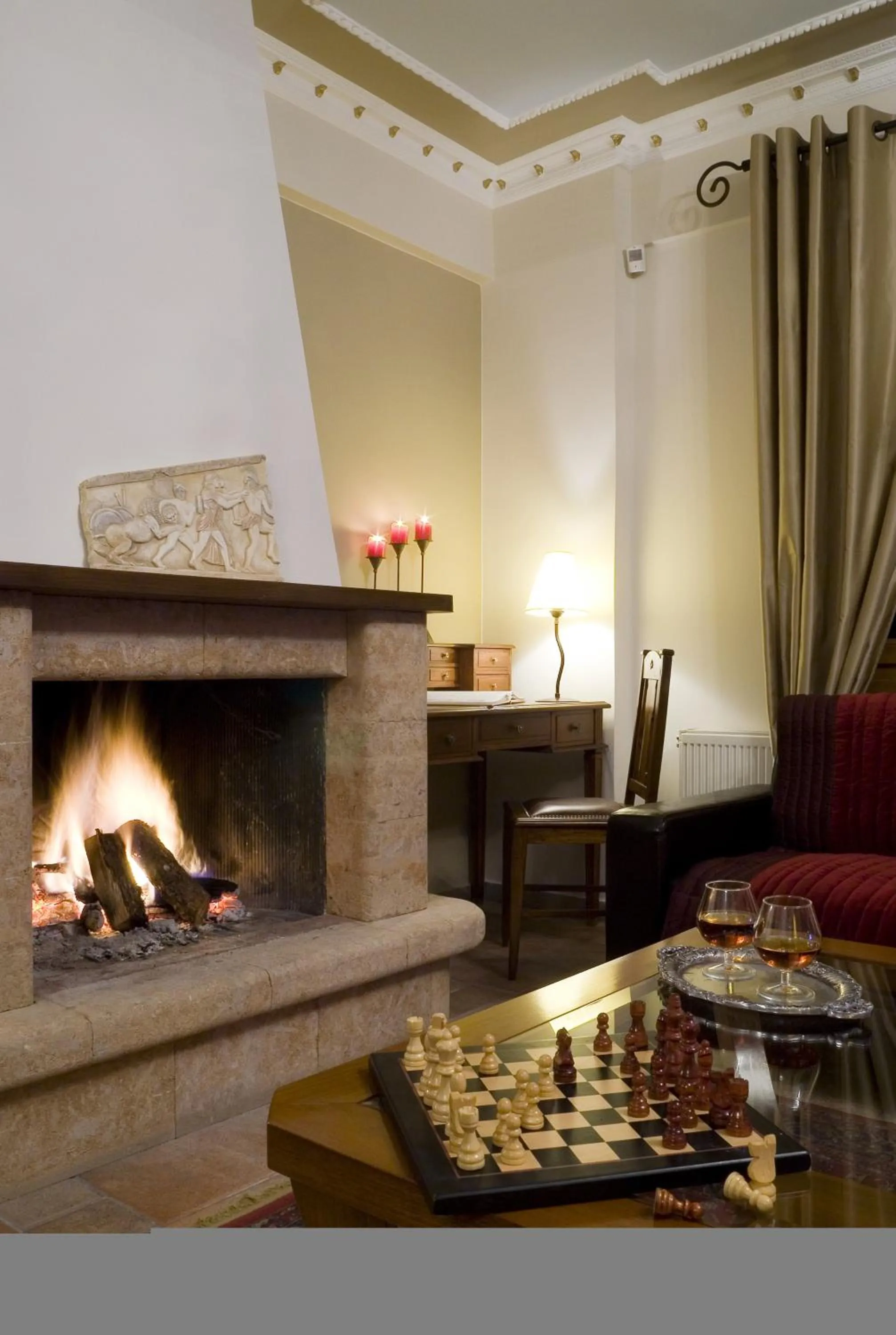 Decorative detail in Anerada Hotel