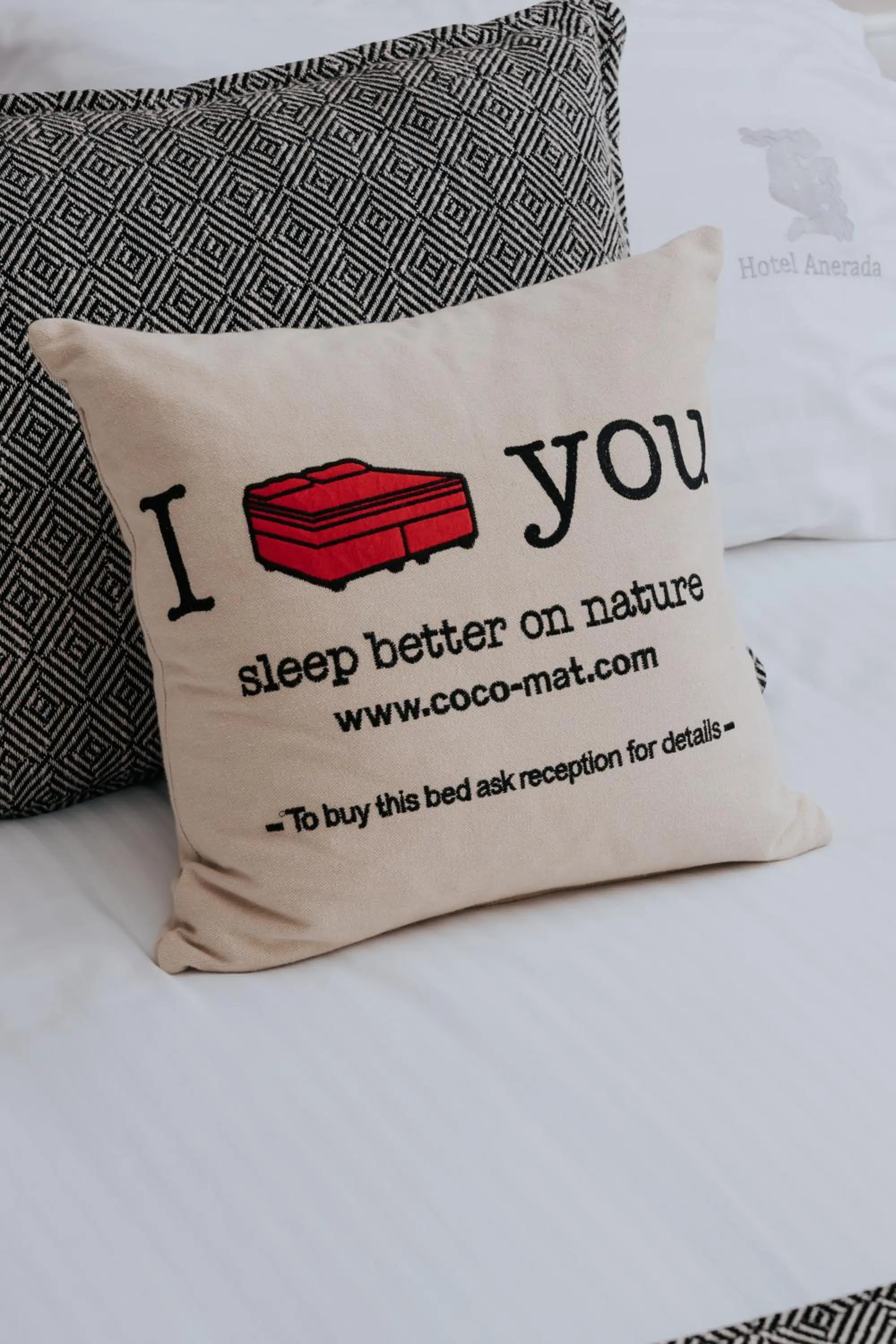 Bed in Anerada Hotel