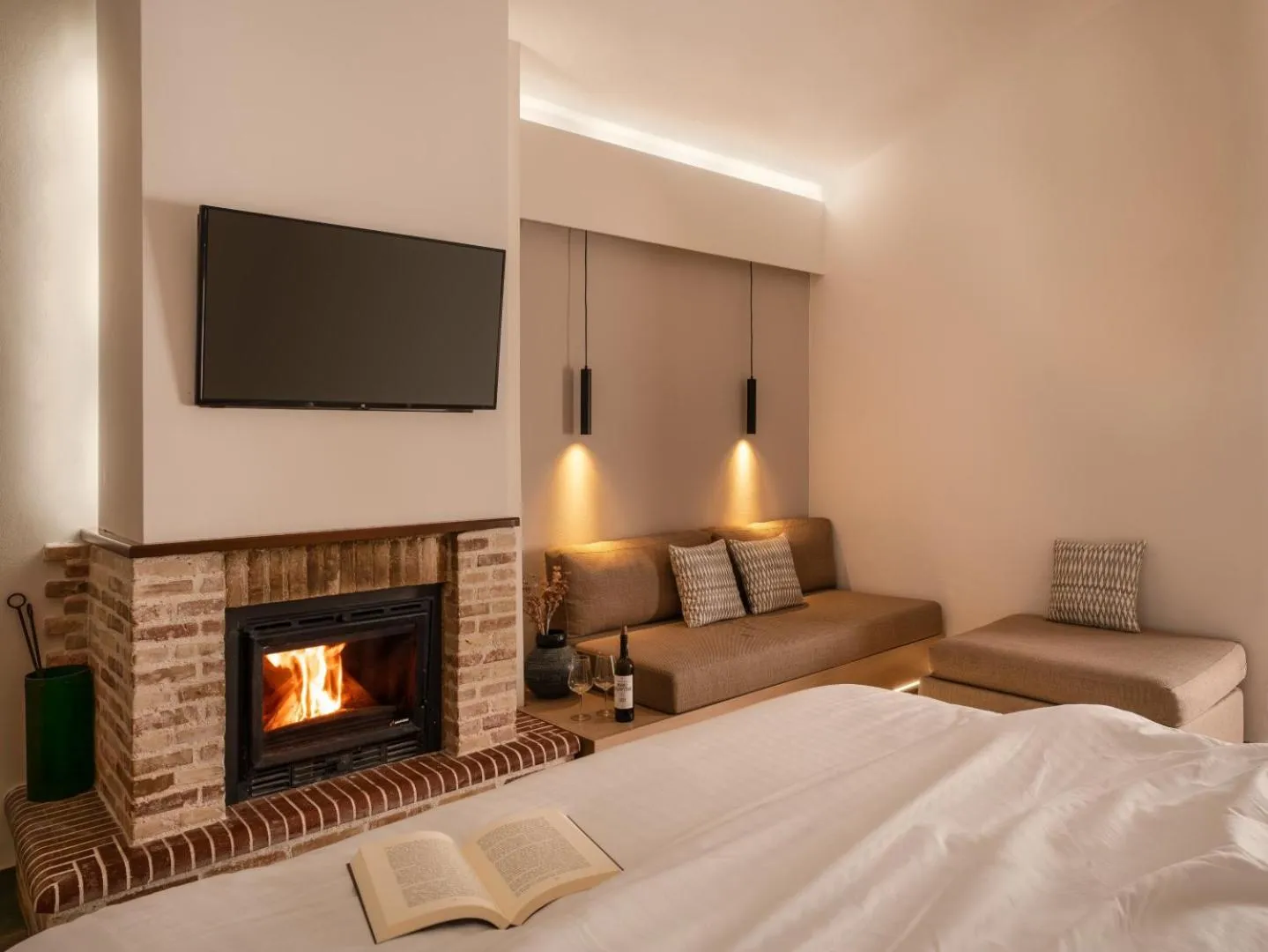 Bed in Anerada Hotel