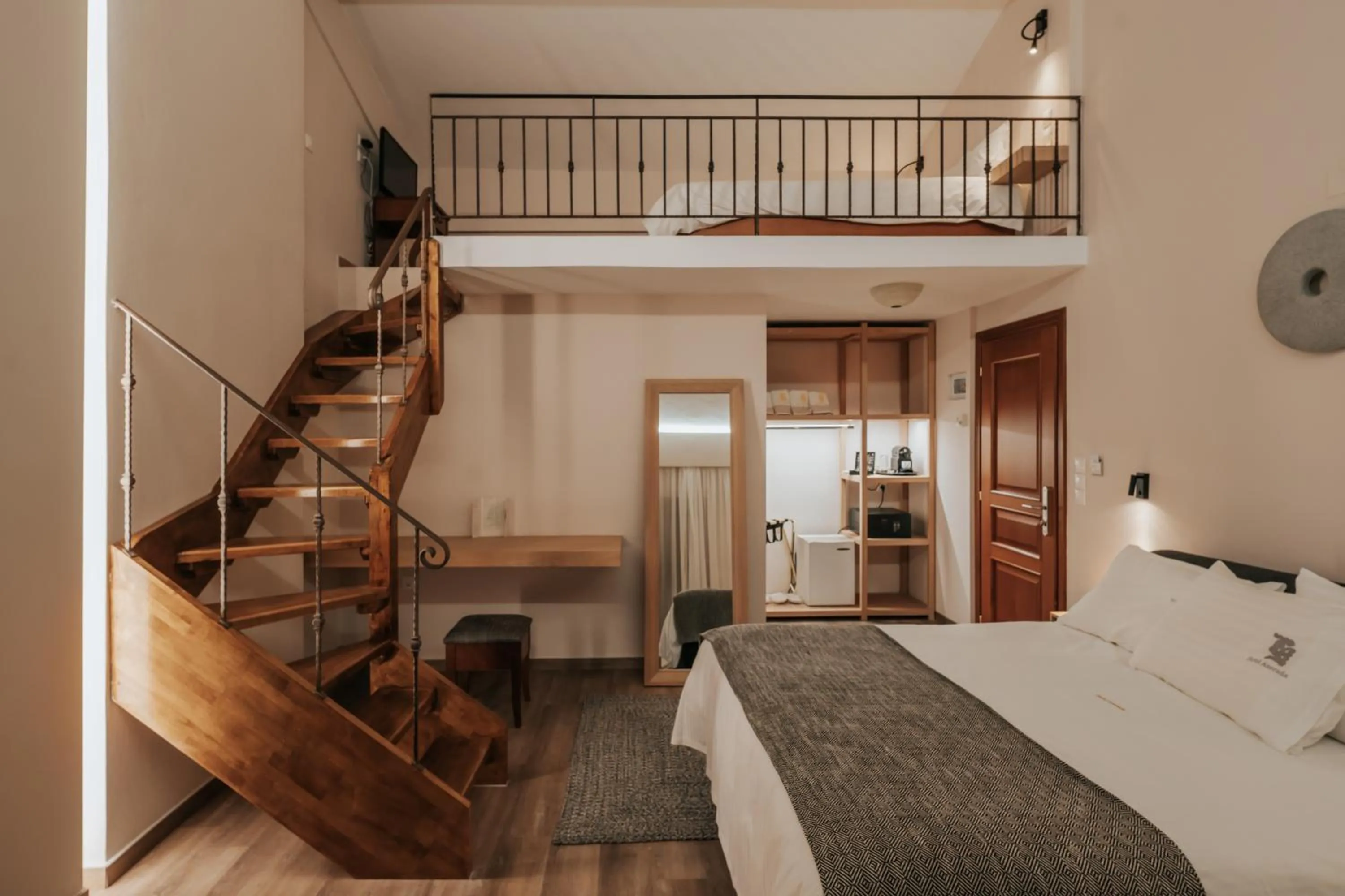 Bed in Anerada Hotel