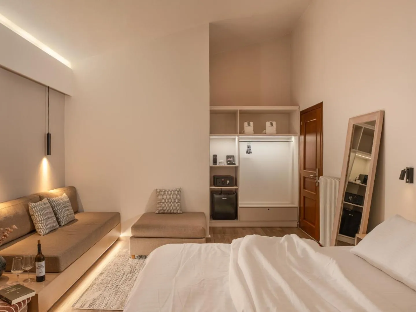 Bed in Anerada Hotel