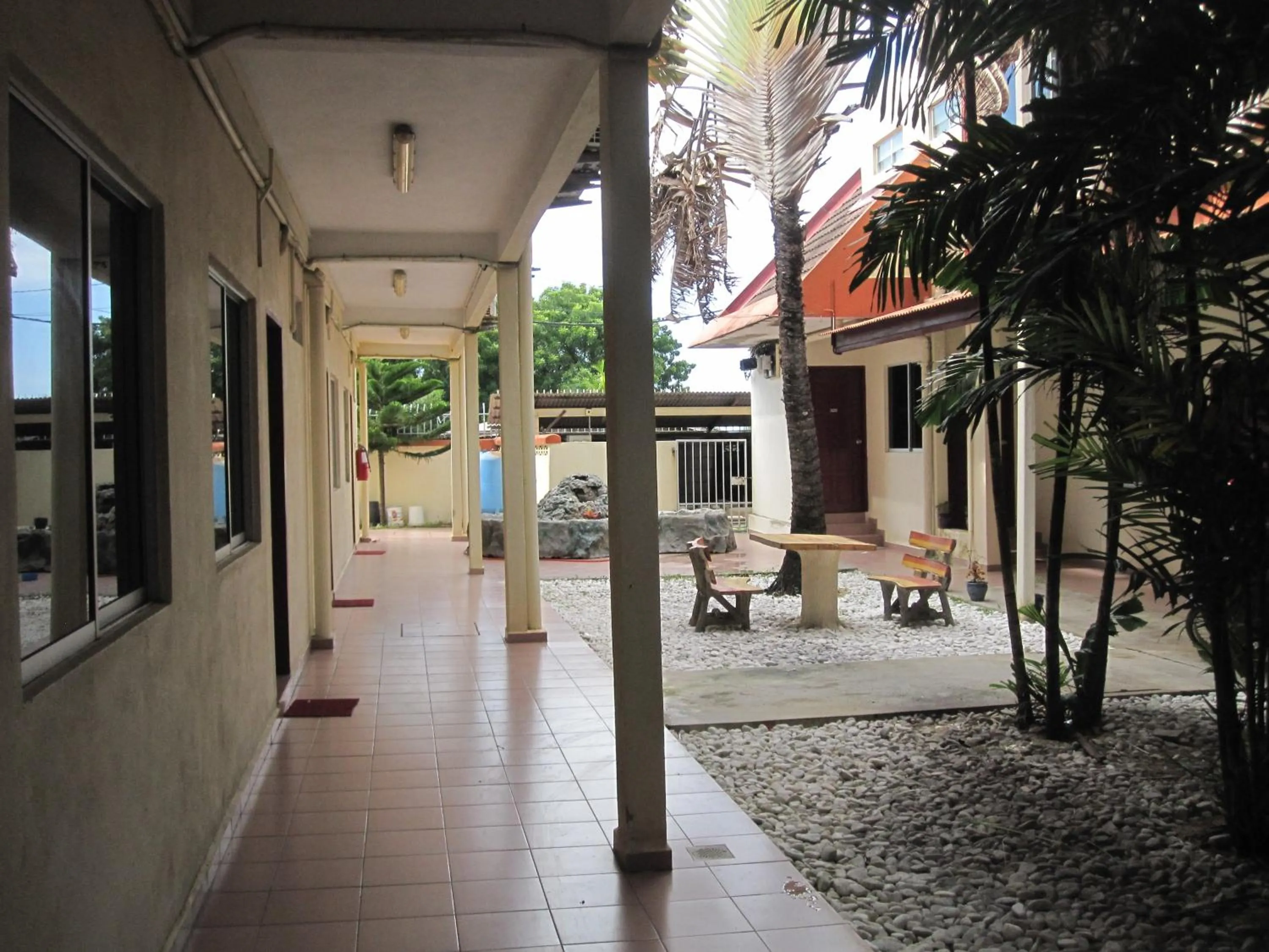 Seating area in KT Beach Resort