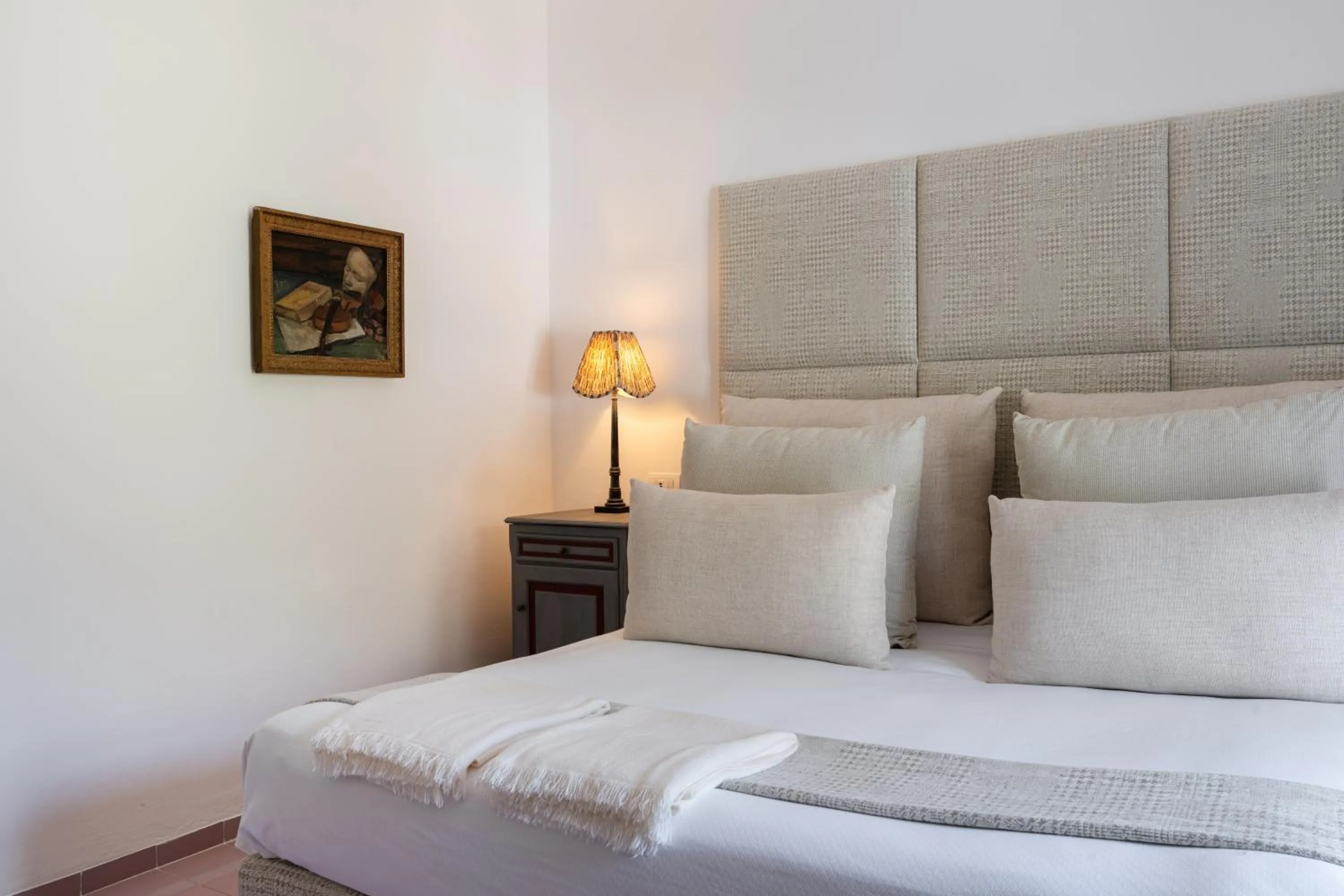 Bed in Santavenere Hotel