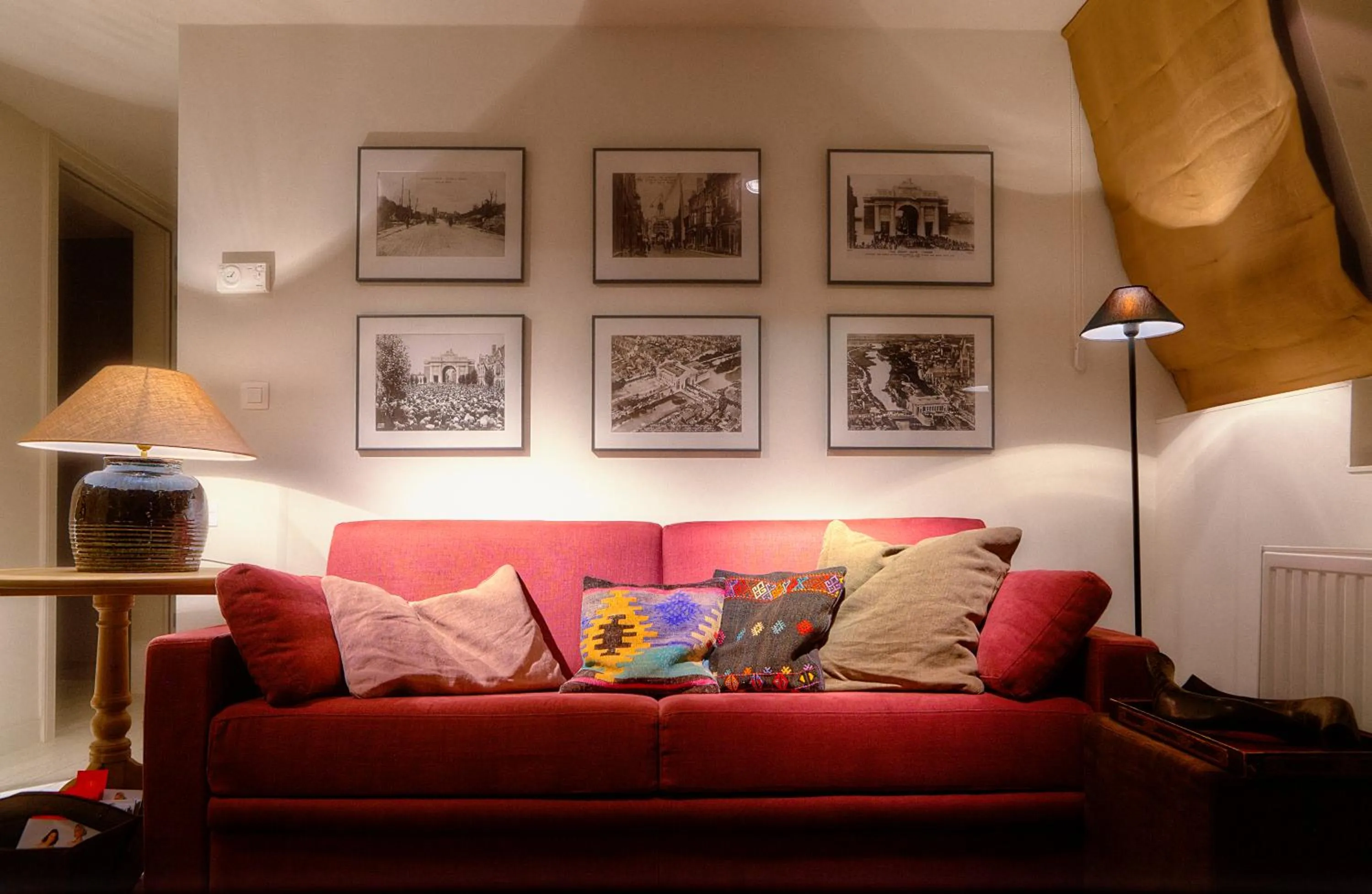 Living room in Menin Gate House