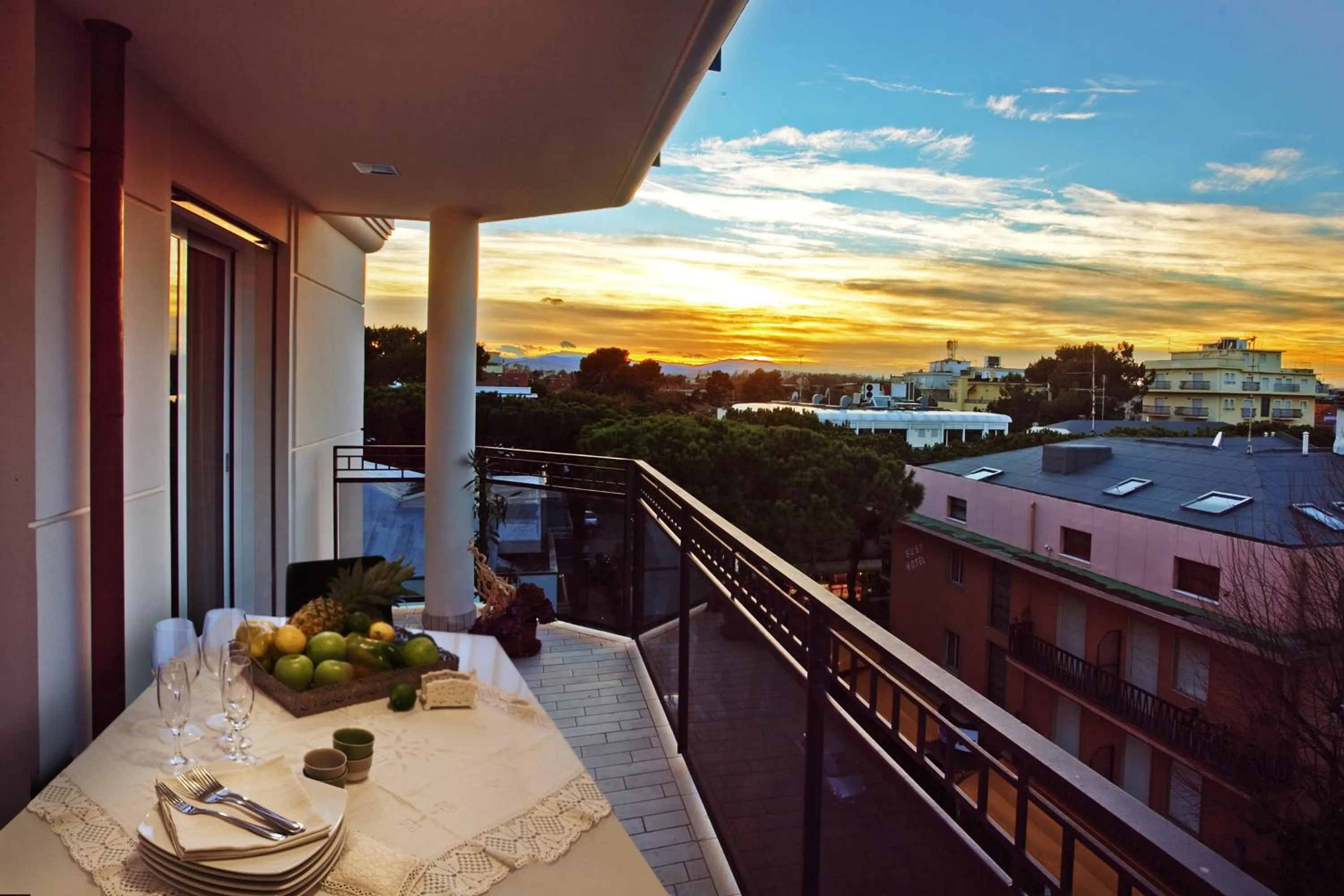 Balcony/Terrace in D-Place Hotel & Suite