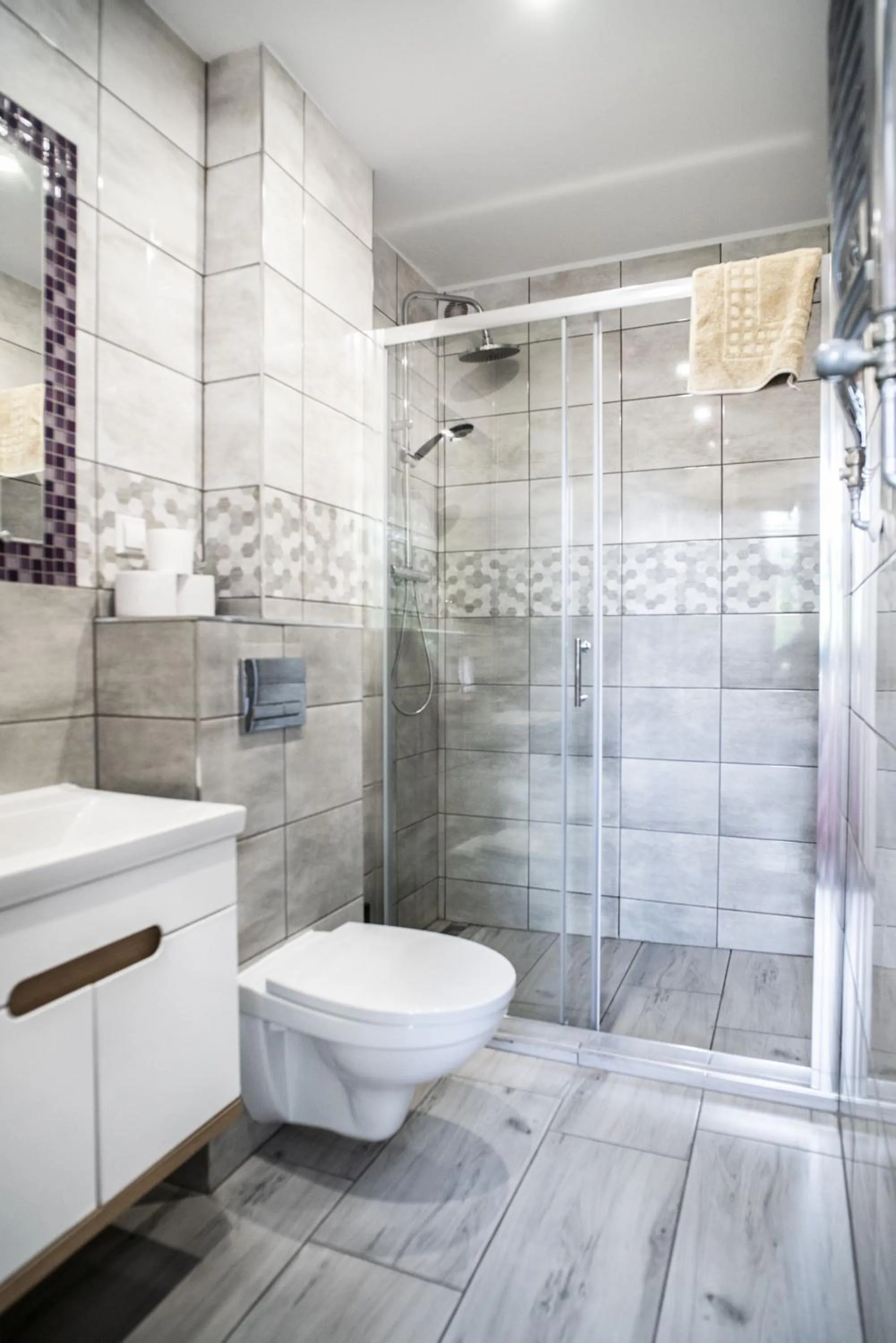 Bathroom in Lawendowy Dworek