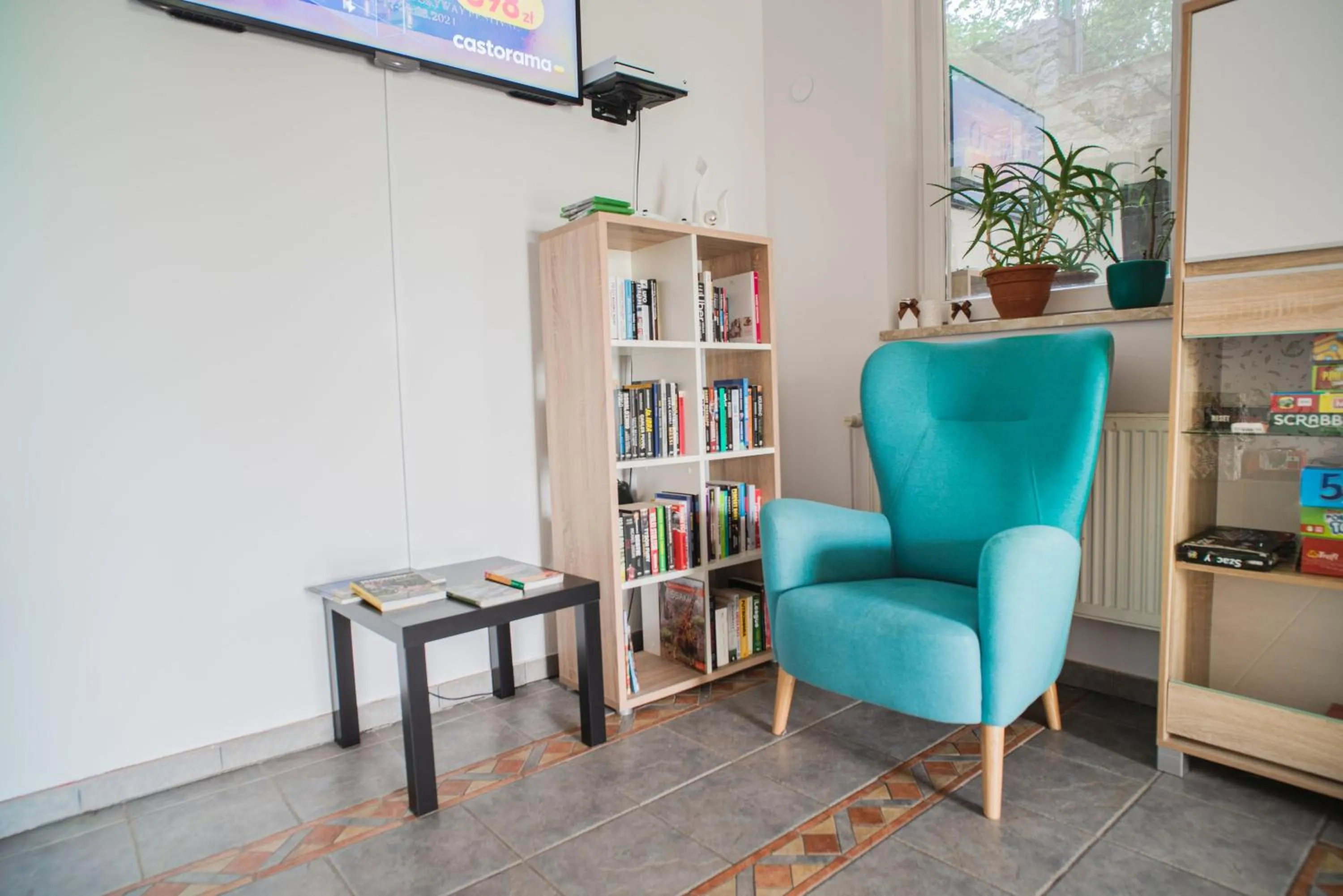 Communal lounge/ TV room in Lawendowy Dworek