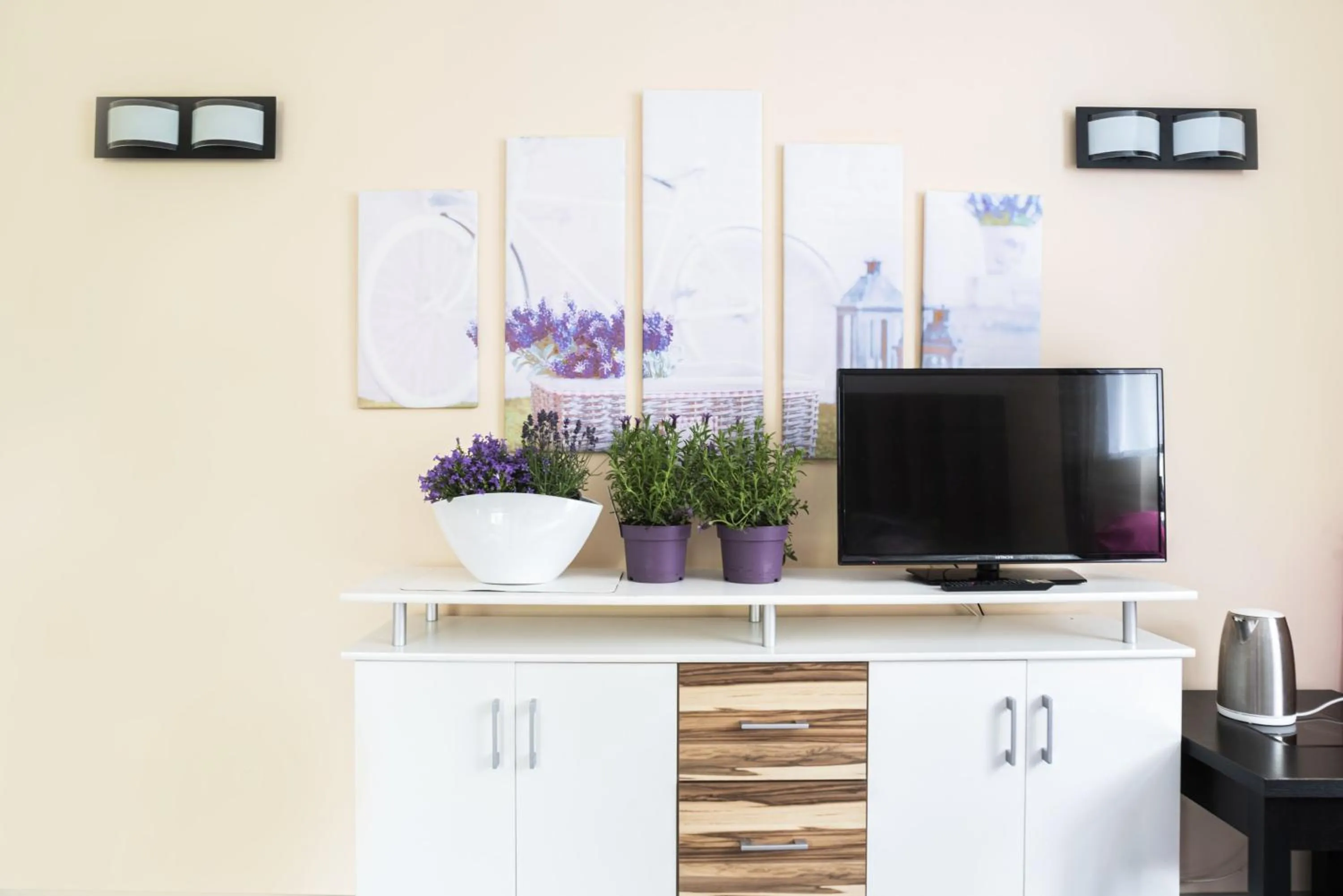 Communal lounge/ TV room in Lawendowy Dworek