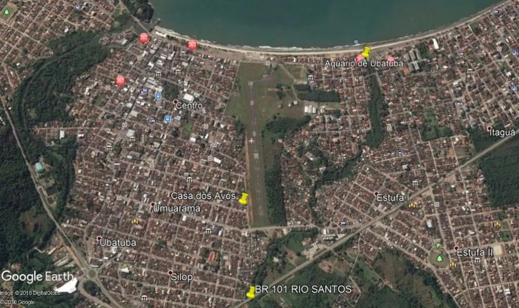 Bird's eye view in Casa dos Avós