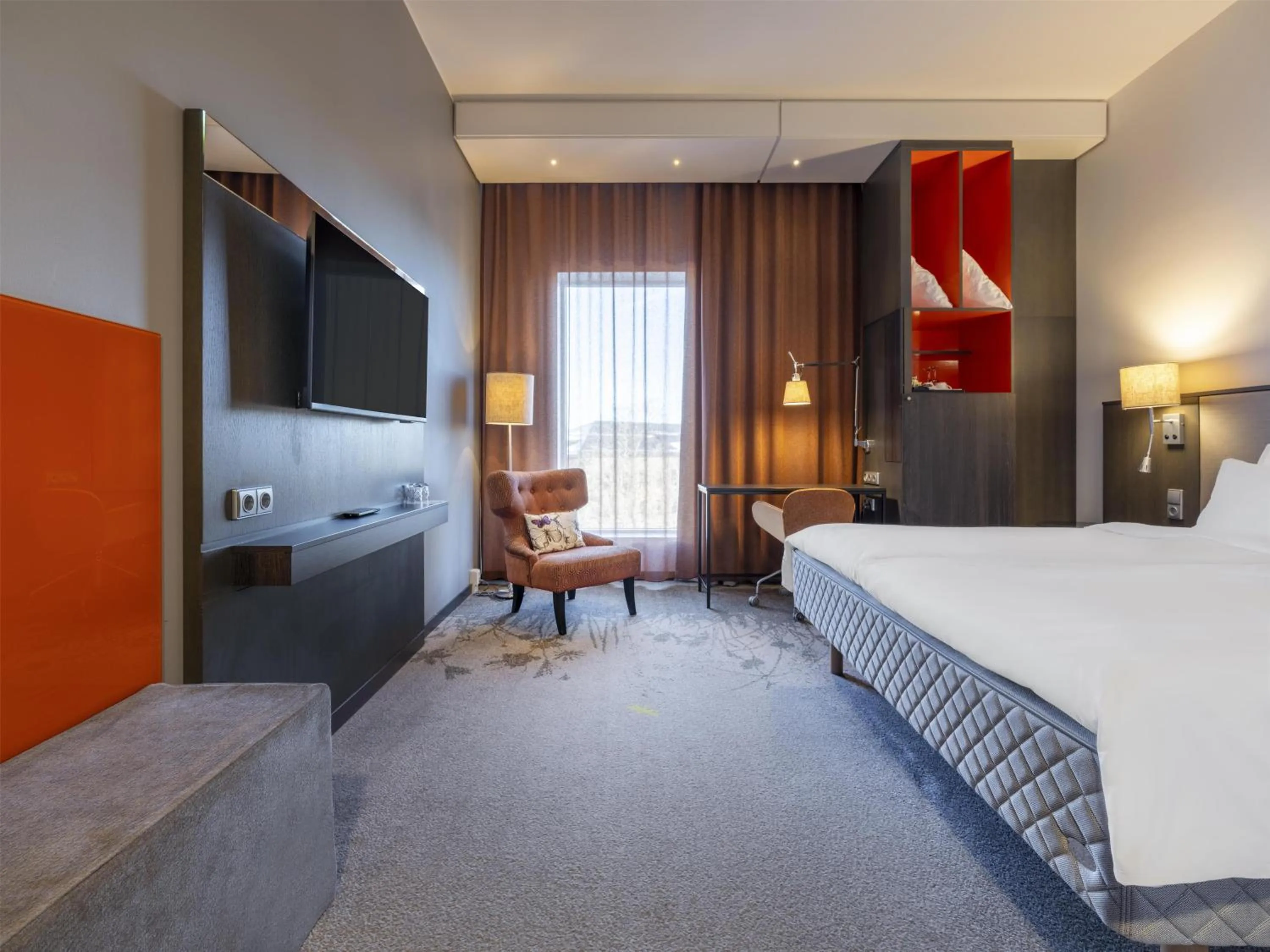 Bedroom, Bed in Radisson Blu Hotel Uppsala