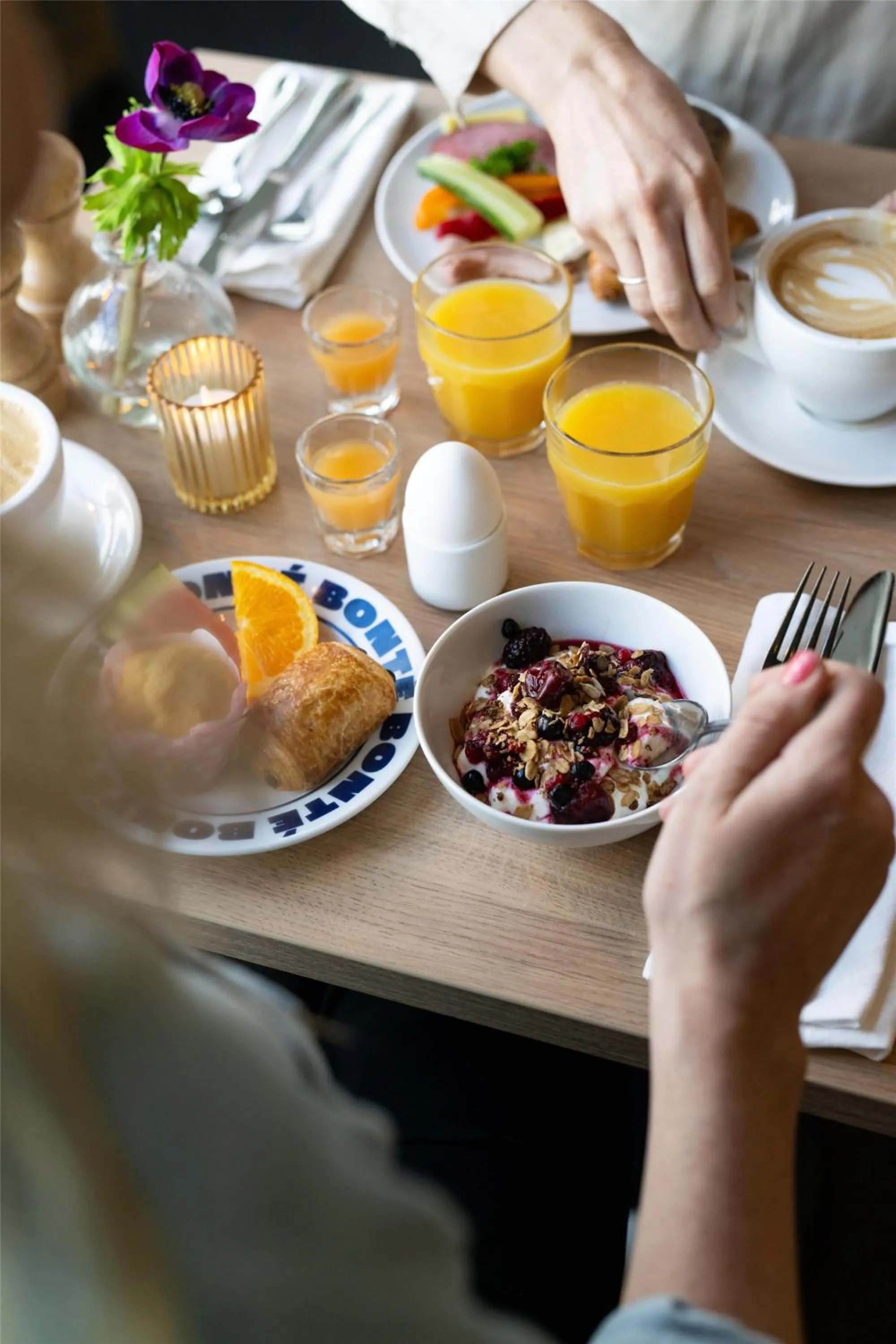 Food and drinks in Radisson Blu Hotel Uppsala