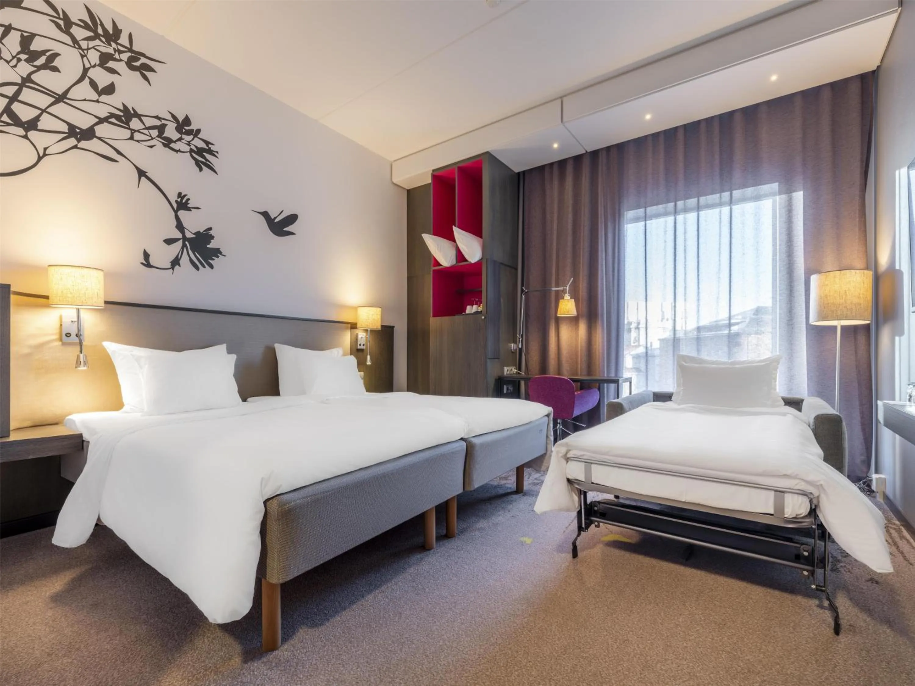 Bedroom, Bed in Radisson Blu Hotel Uppsala