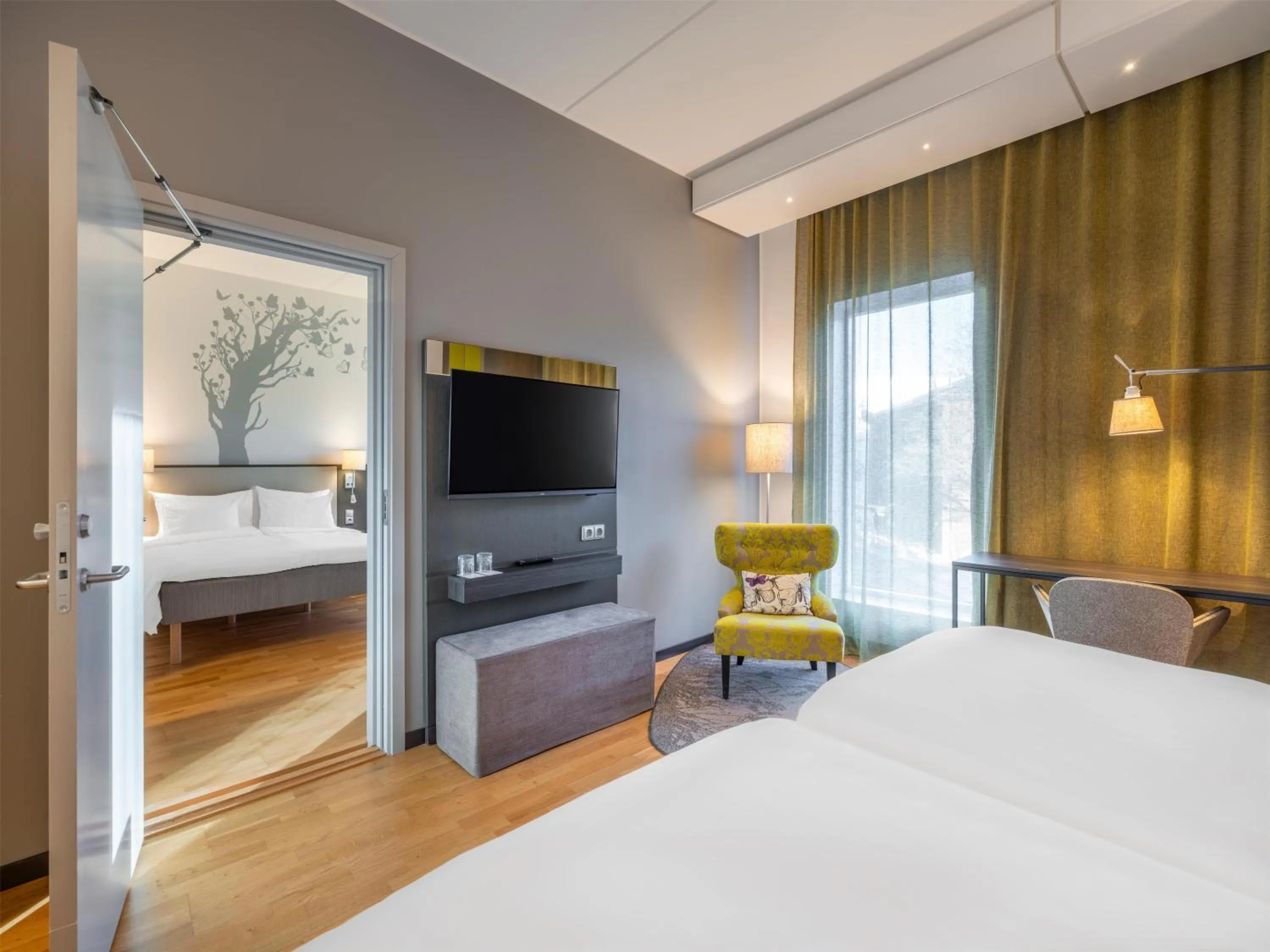 Bedroom, Bed in Radisson Blu Hotel Uppsala