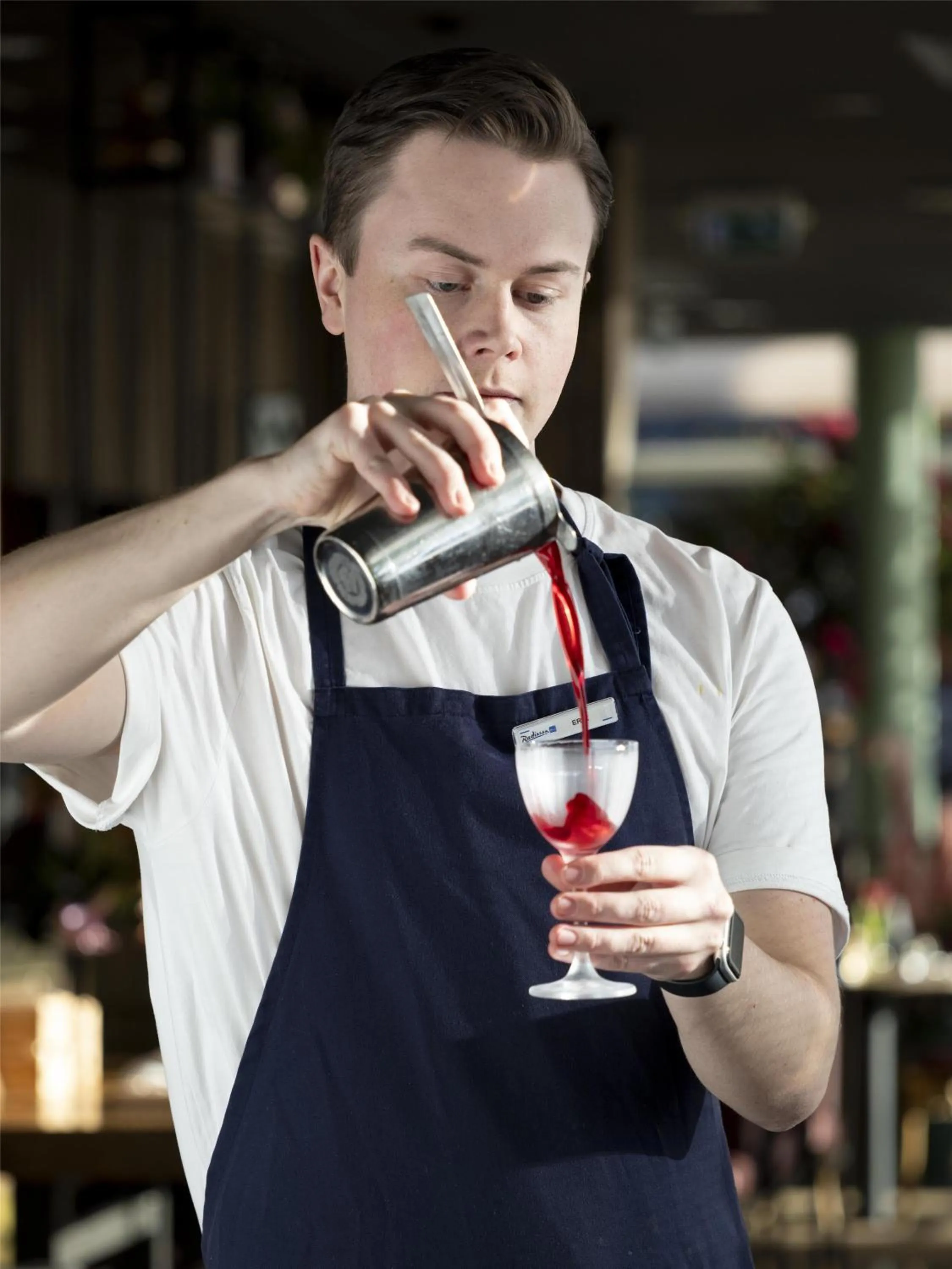 Food and drinks in Radisson Blu Hotel Uppsala