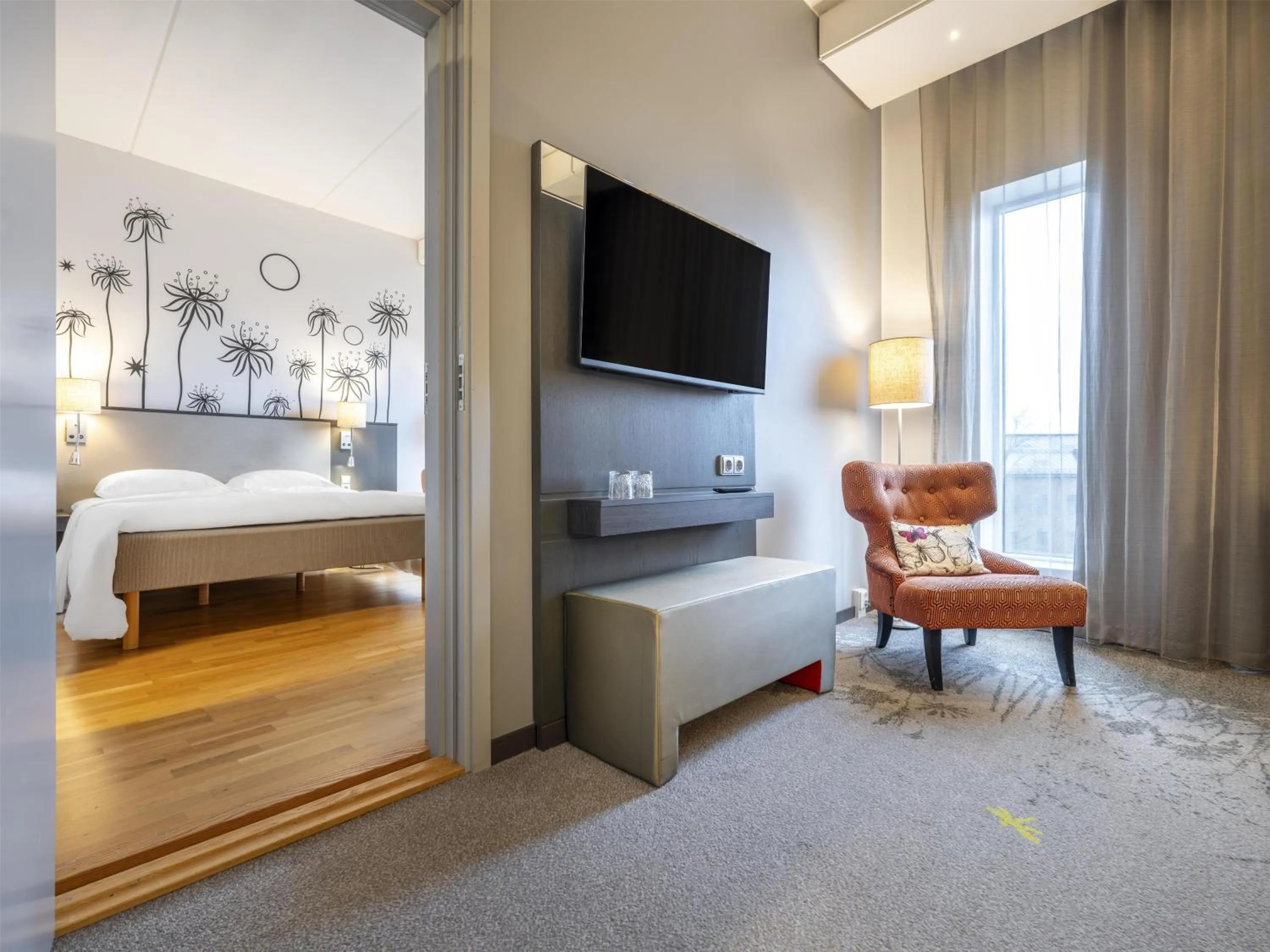 Bedroom, Bed in Radisson Blu Hotel Uppsala