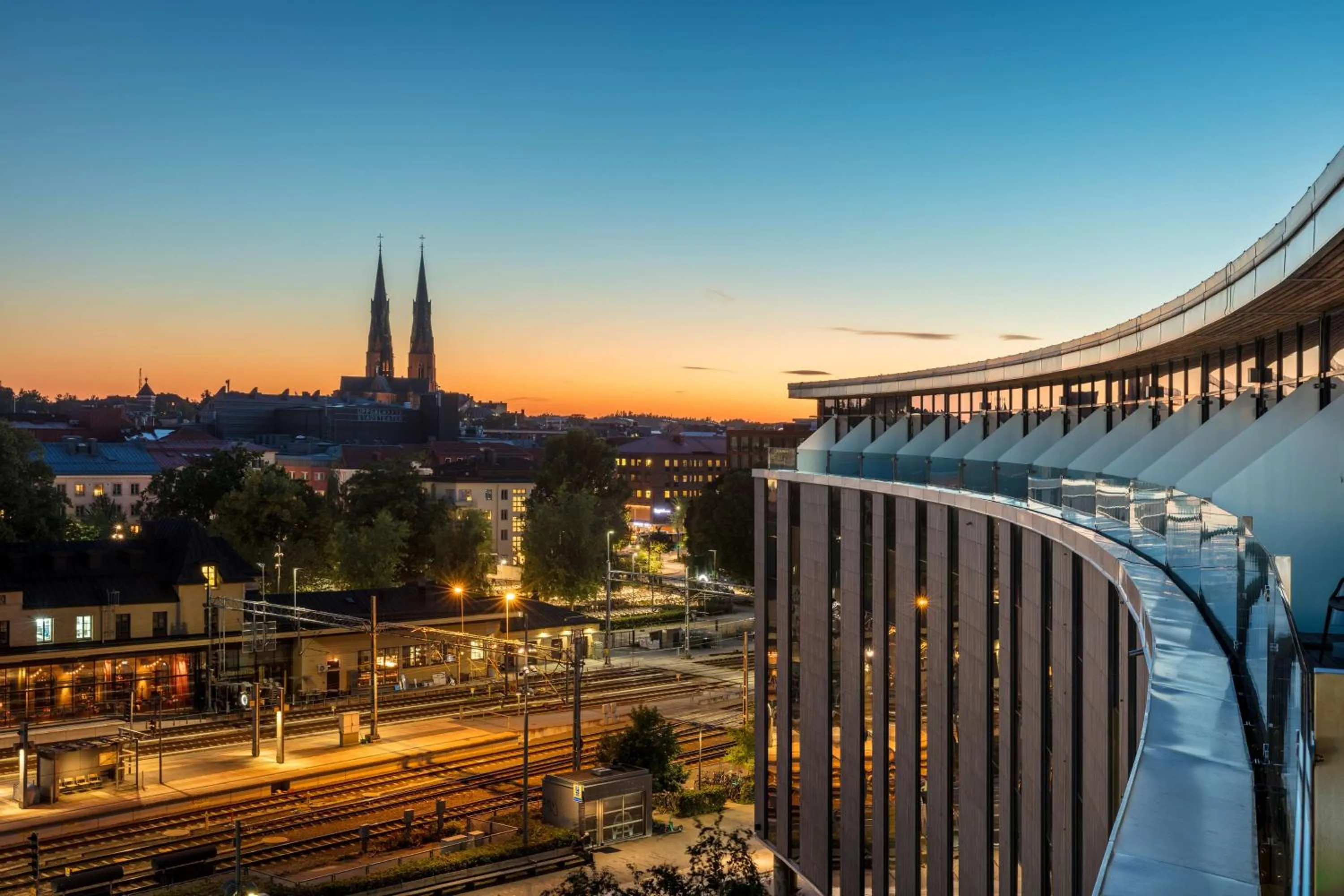 Property building in Radisson Blu Hotel Uppsala
