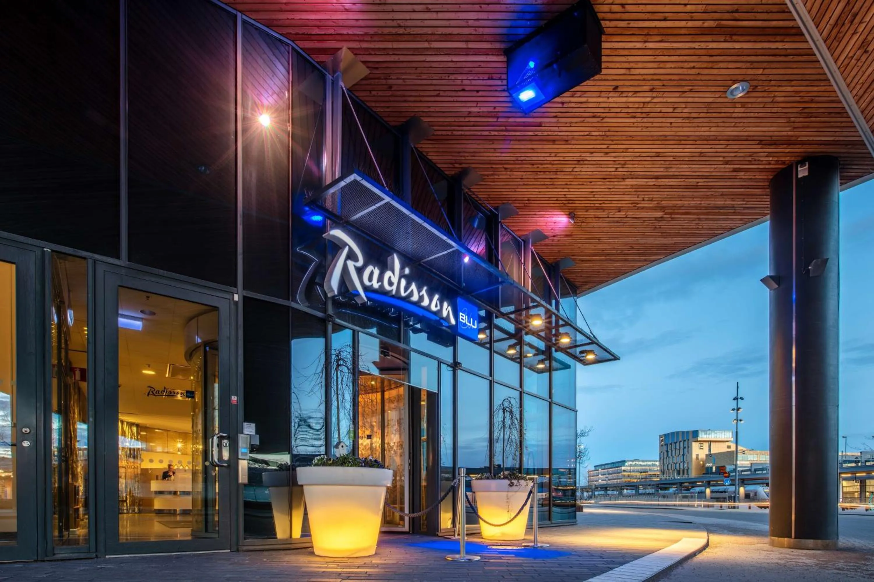Property building in Radisson Blu Hotel Uppsala