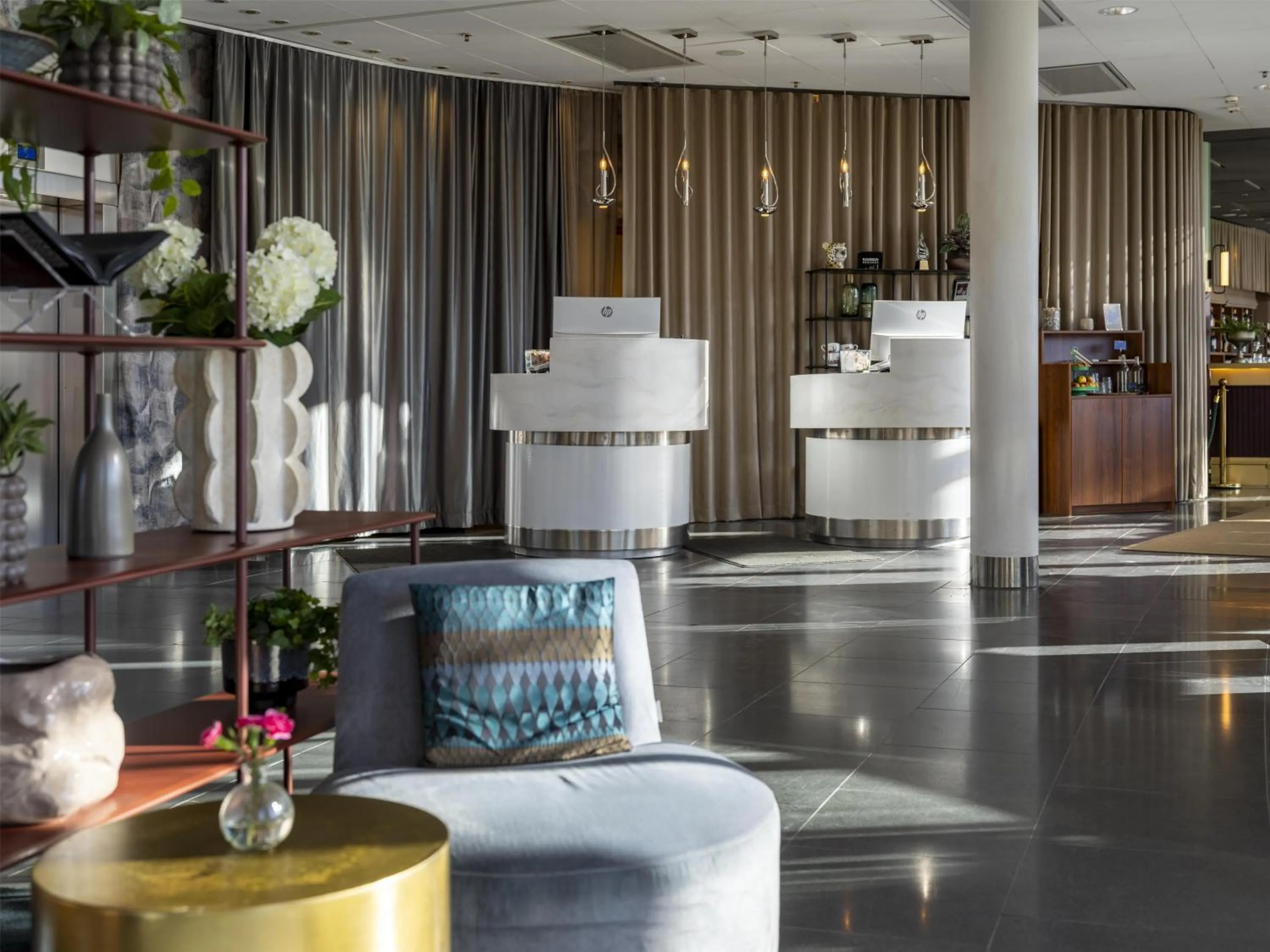 Lobby or reception in Radisson Blu Hotel Uppsala