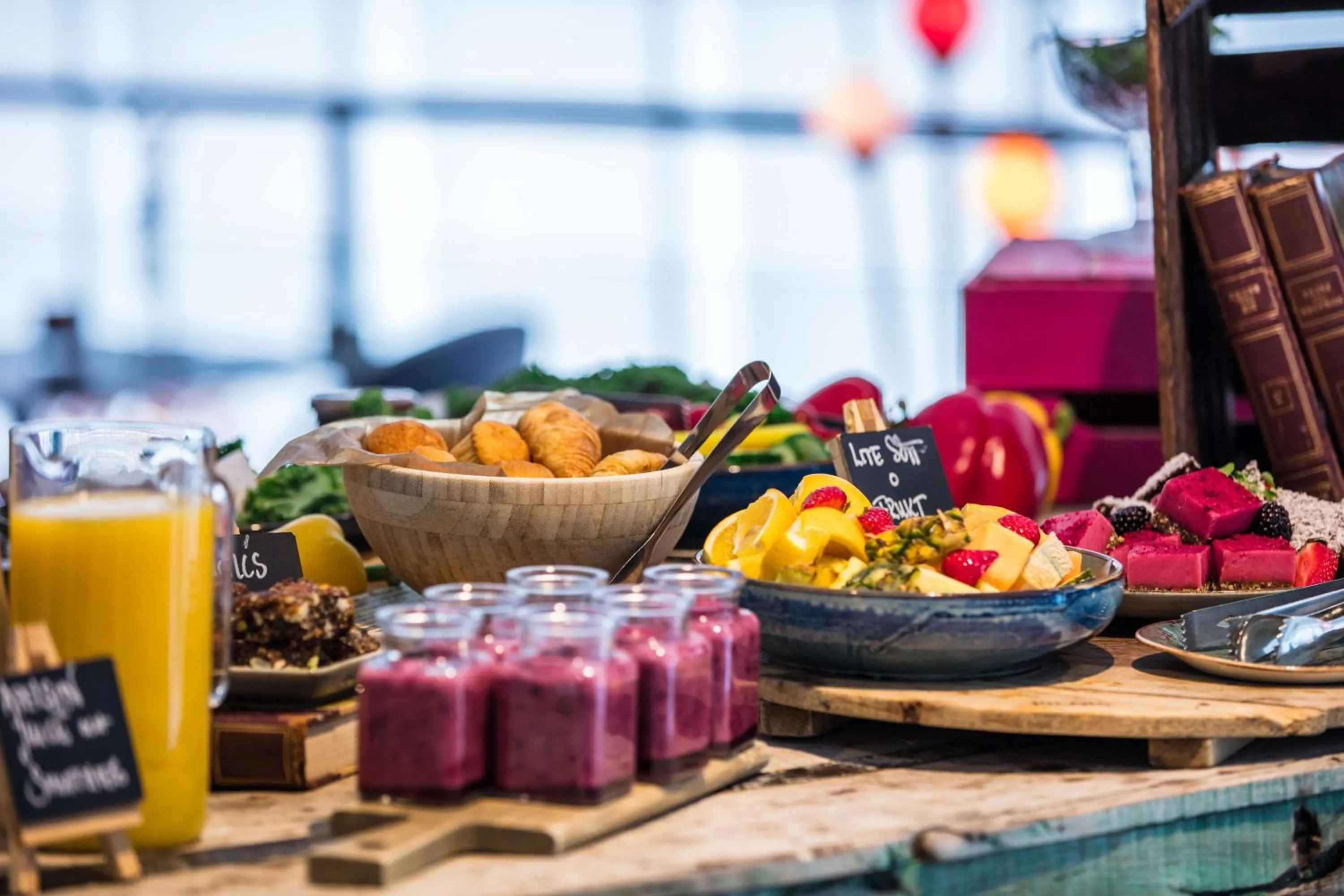 Food and drinks in Radisson Blu Hotel Uppsala