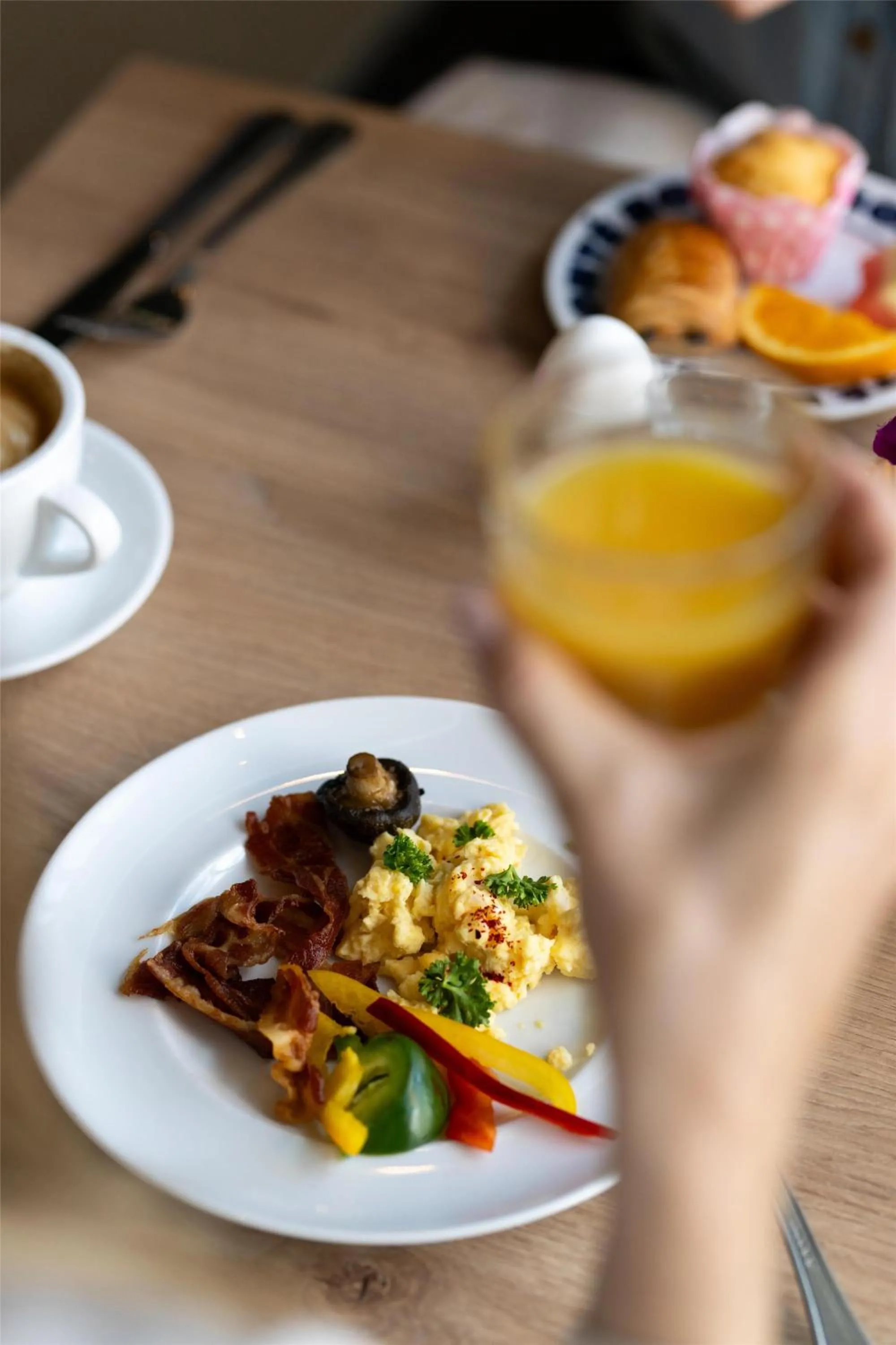 Food and drinks in Radisson Blu Hotel Uppsala