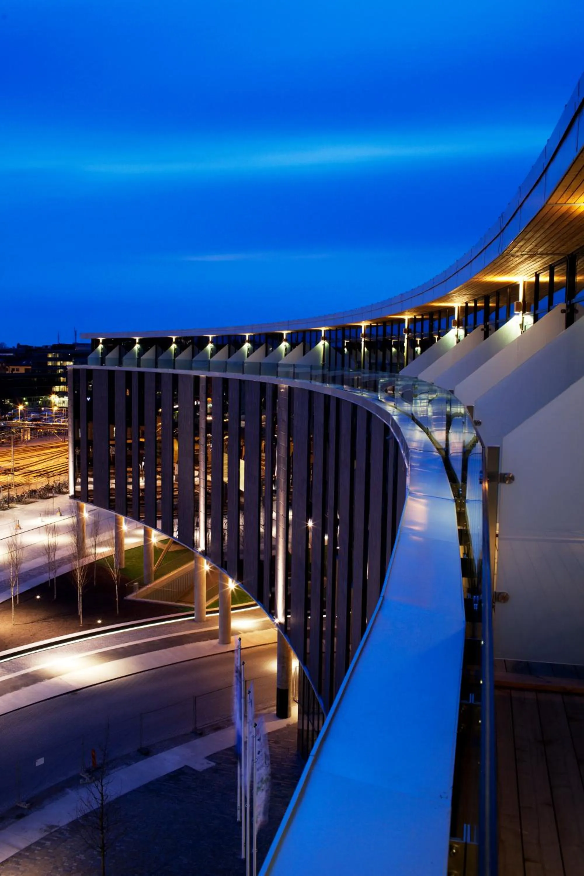 Facade/entrance in Radisson Blu Hotel Uppsala