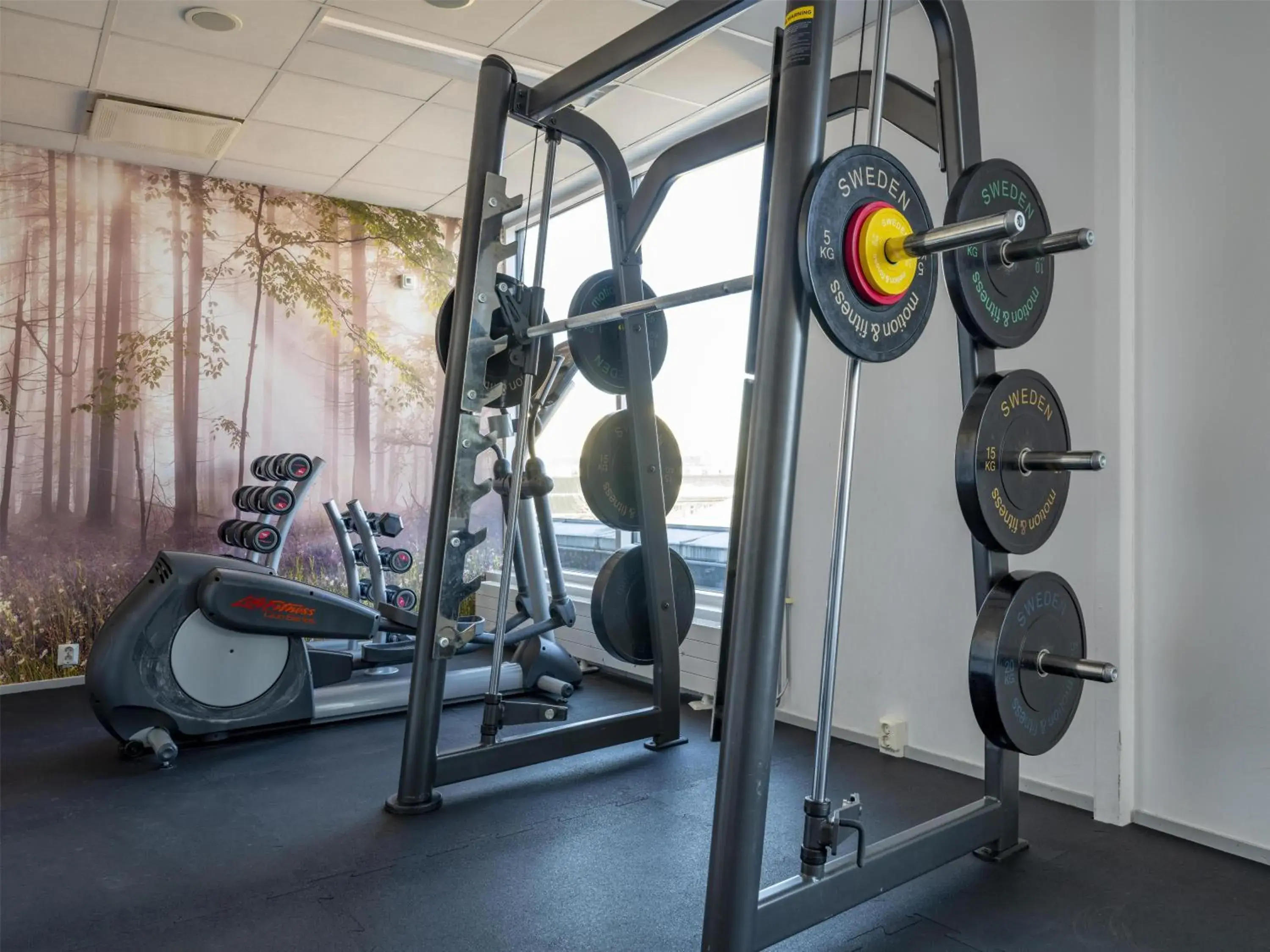 Fitness centre/facilities in Radisson Blu Hotel Uppsala Fitness centre/facilities in Radisson Blu Hotel Uppsala