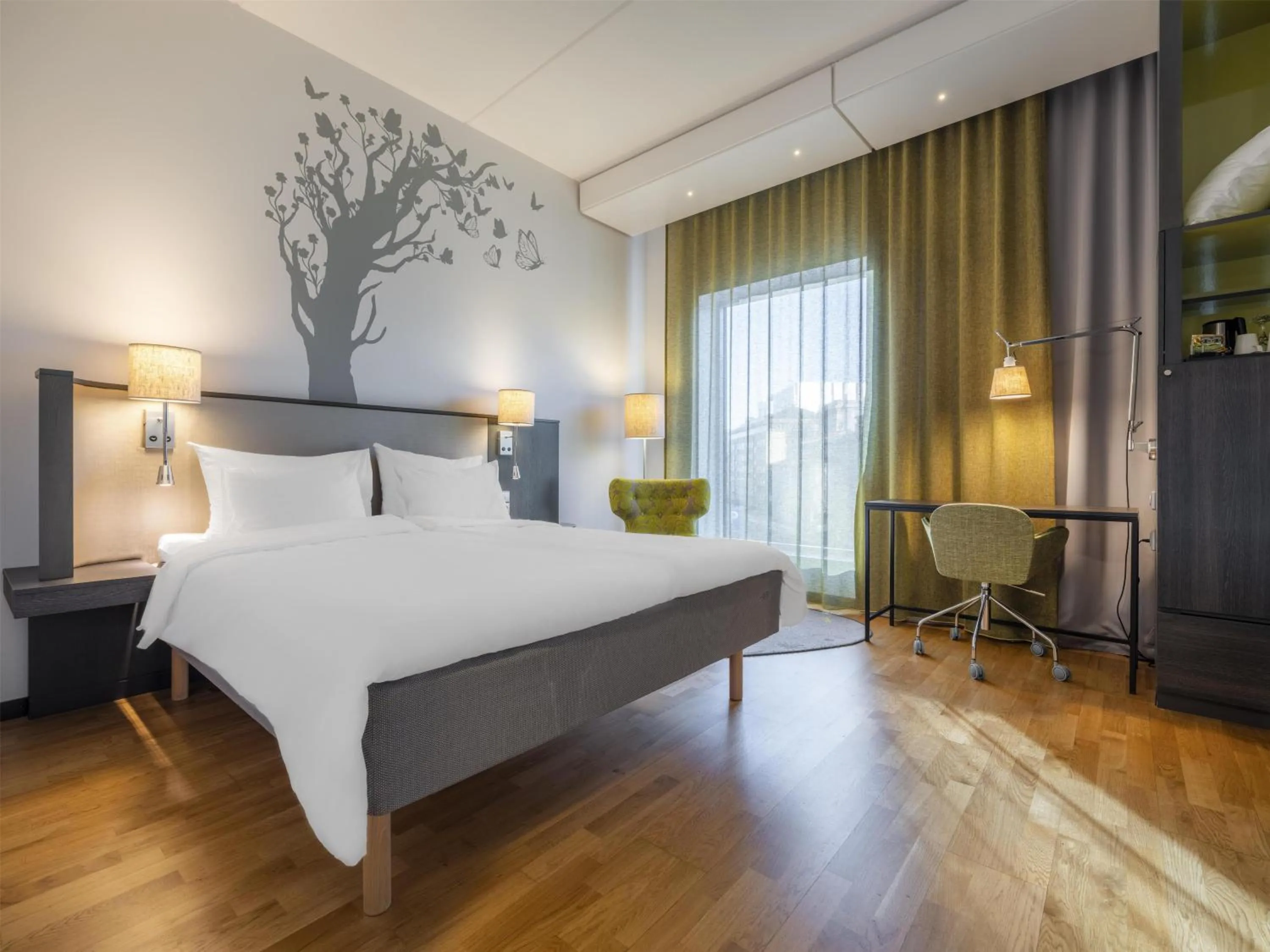 Bedroom, Bed in Radisson Blu Hotel Uppsala