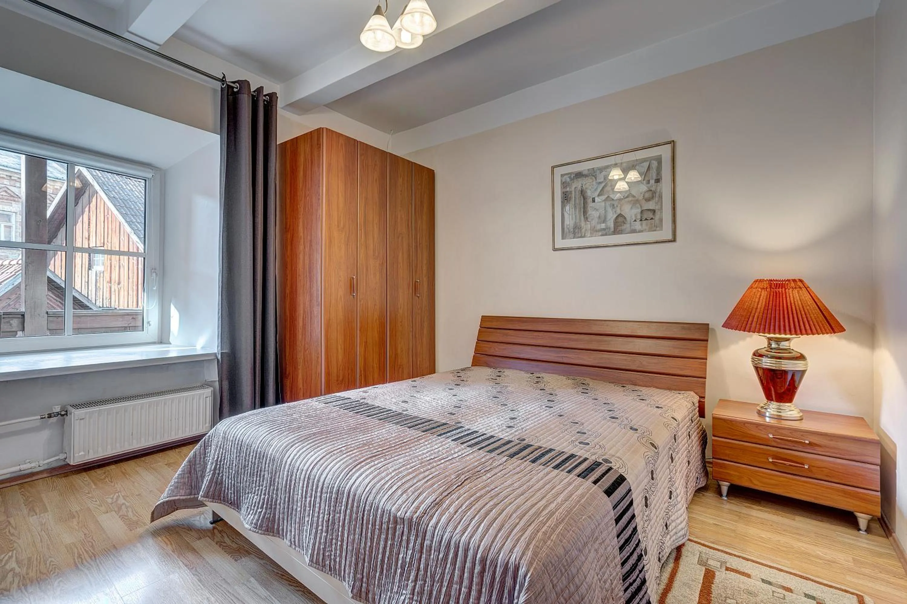 Bed in Vidos apartamentai 2