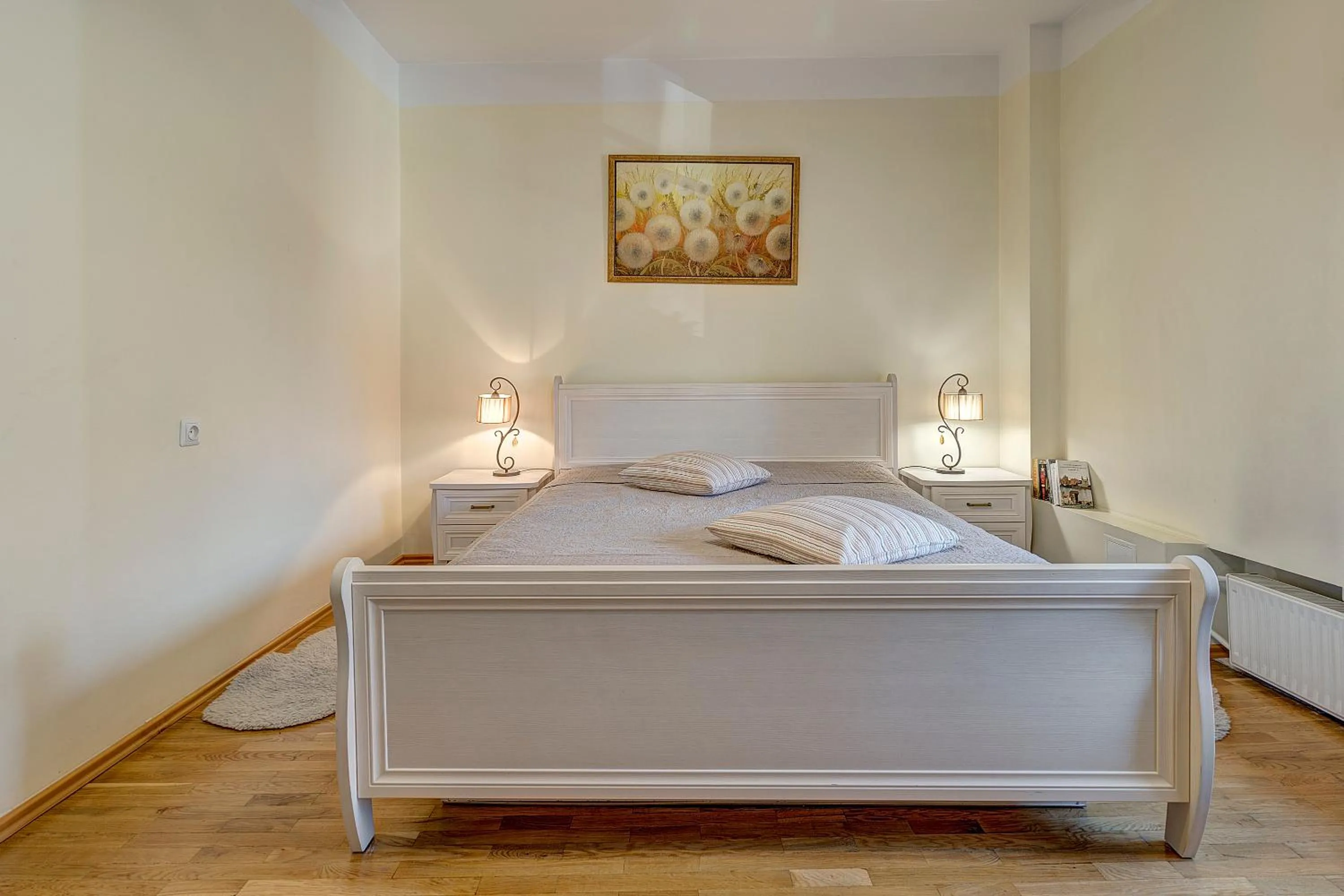 Bed in Vidos apartamentai 2