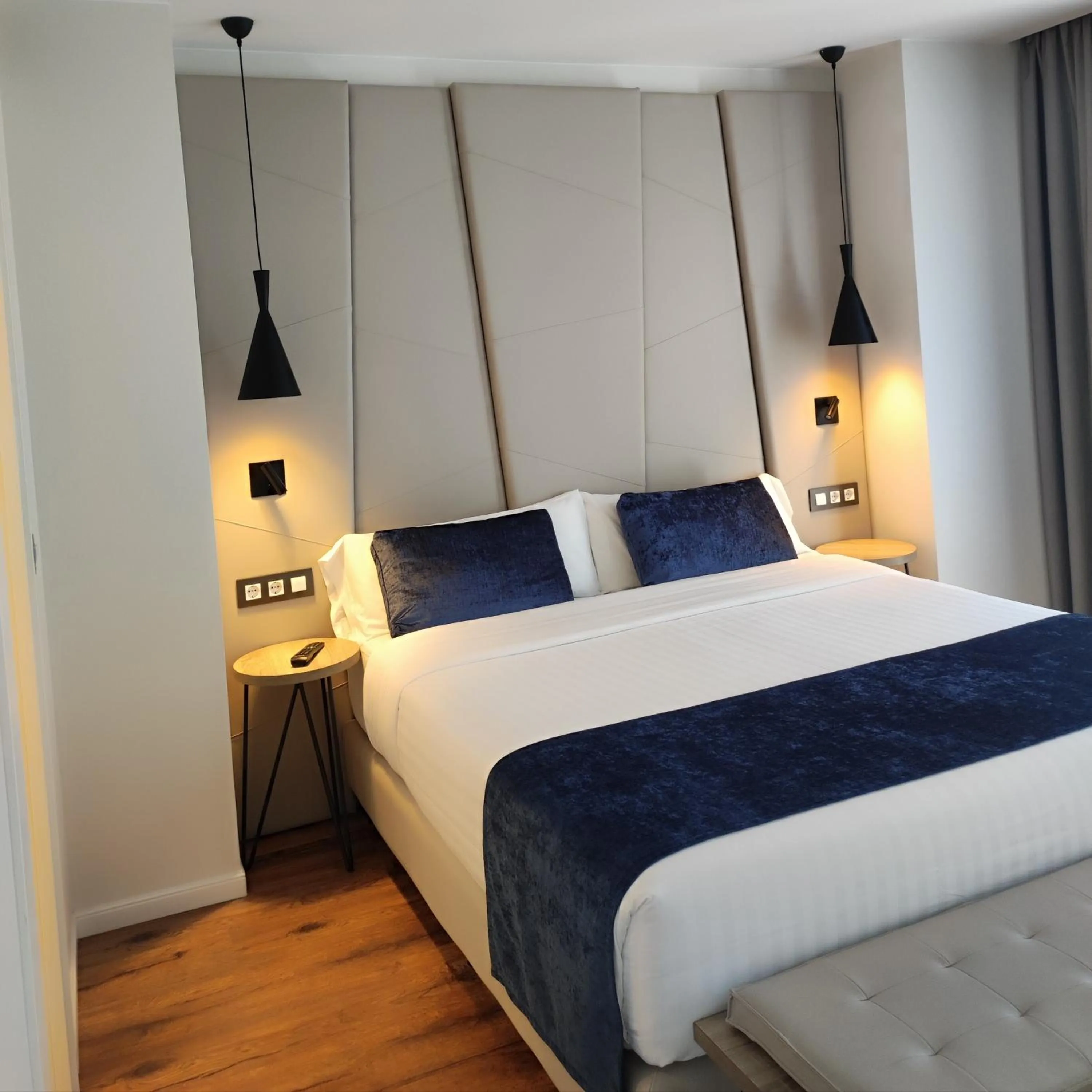 Bed in Taverna de la Sal Boutique Hotel