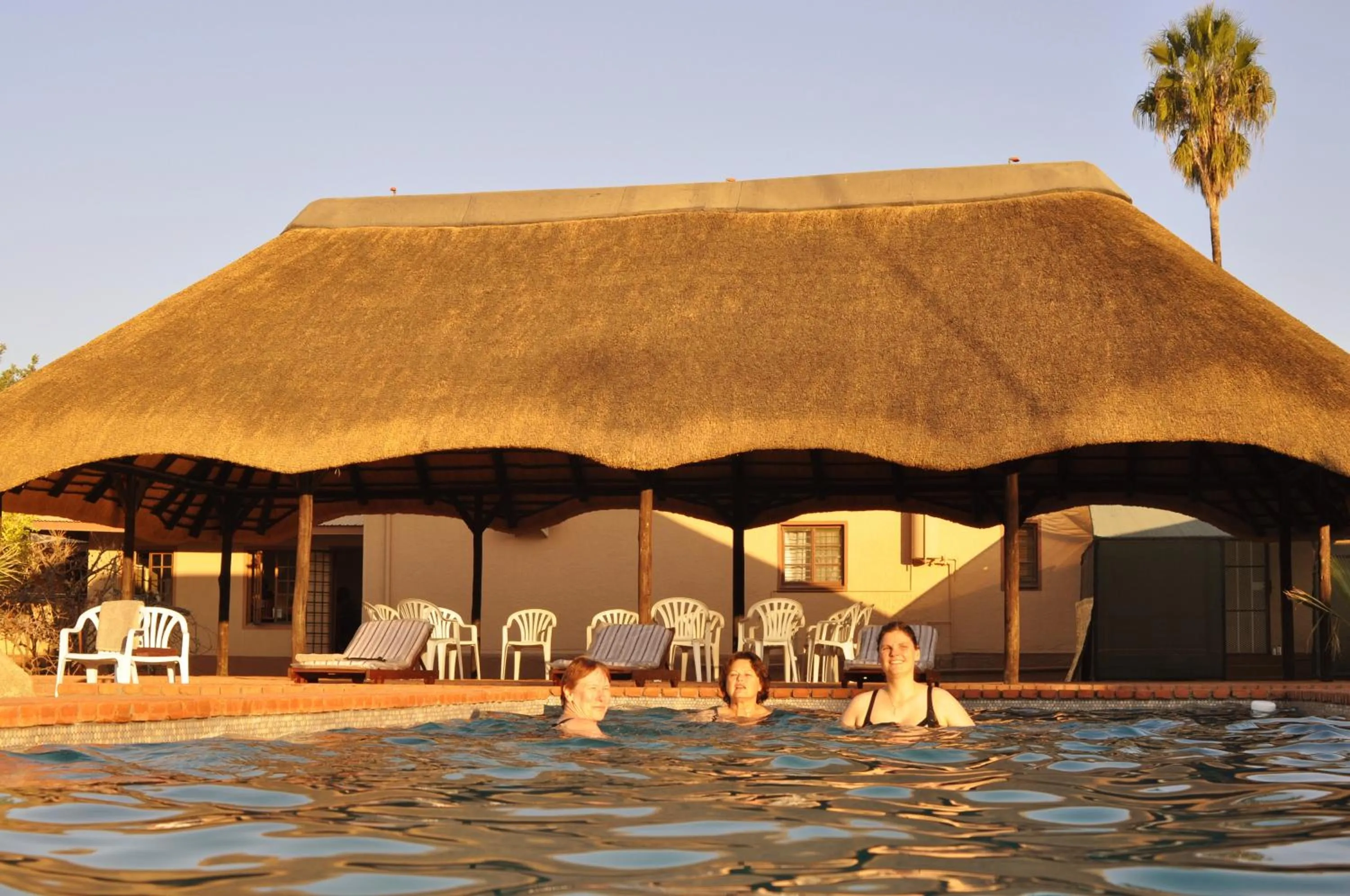 Swimming pool in Kashana Namibia