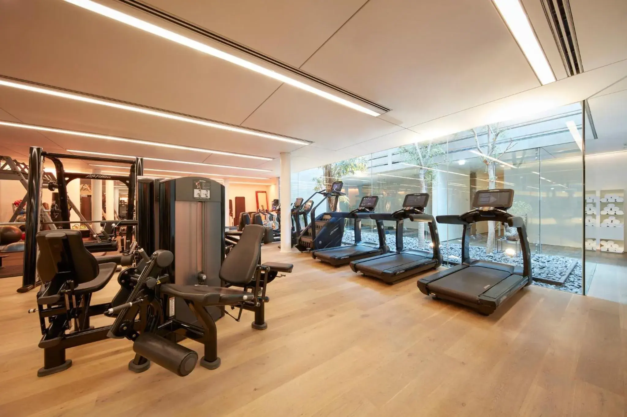 Fitness centre/facilities in Conservatorium Hotel - Operated by Mandarin Oriental Fitness centre/facilities in Conservatorium Hotel - Operated by Mandarin Oriental