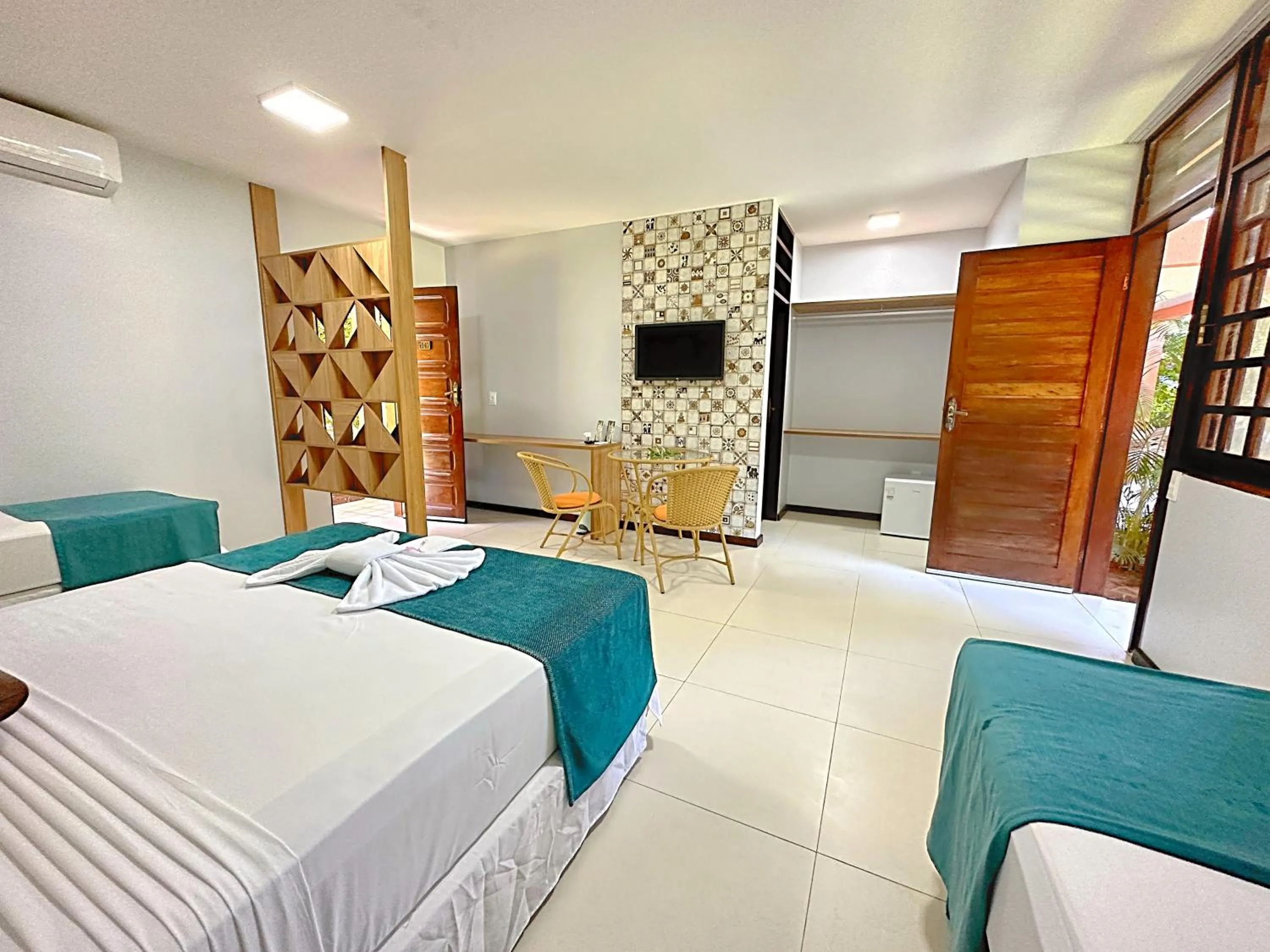 Photo of the whole room, Bed in Eco Pousada Paraíso dos Coqueirais