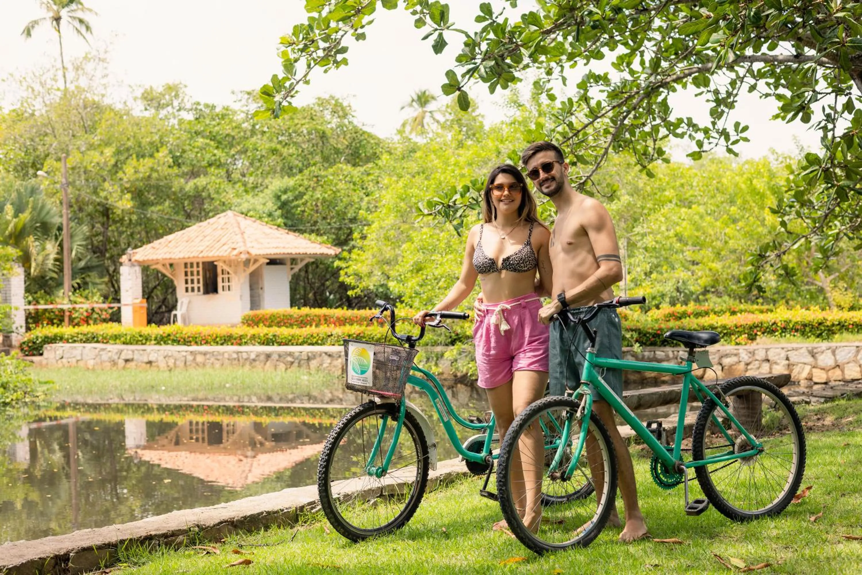 Natural landscape in Eco Pousada Paraíso dos Coqueirais