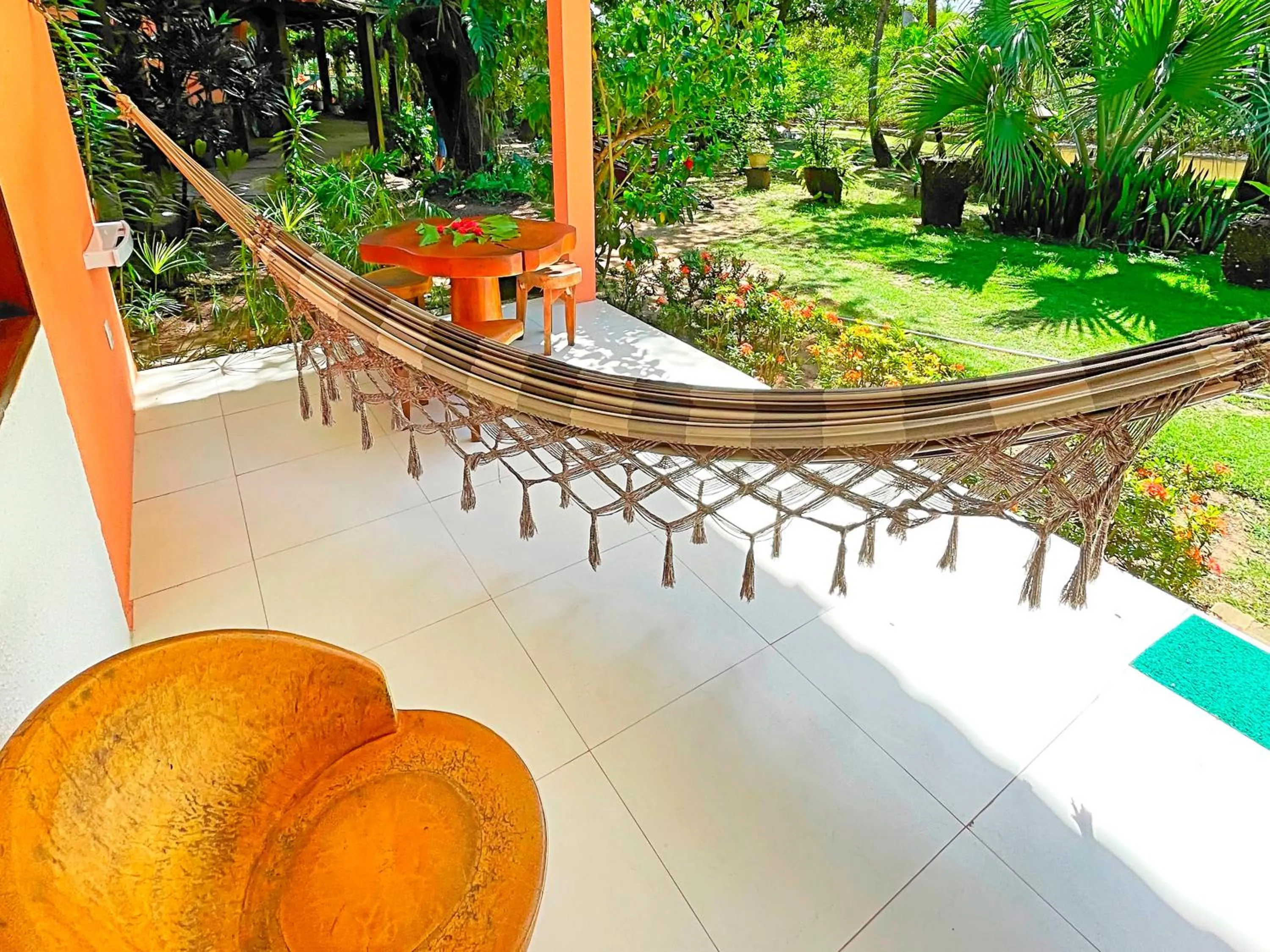 Patio in Eco Pousada Paraíso dos Coqueirais