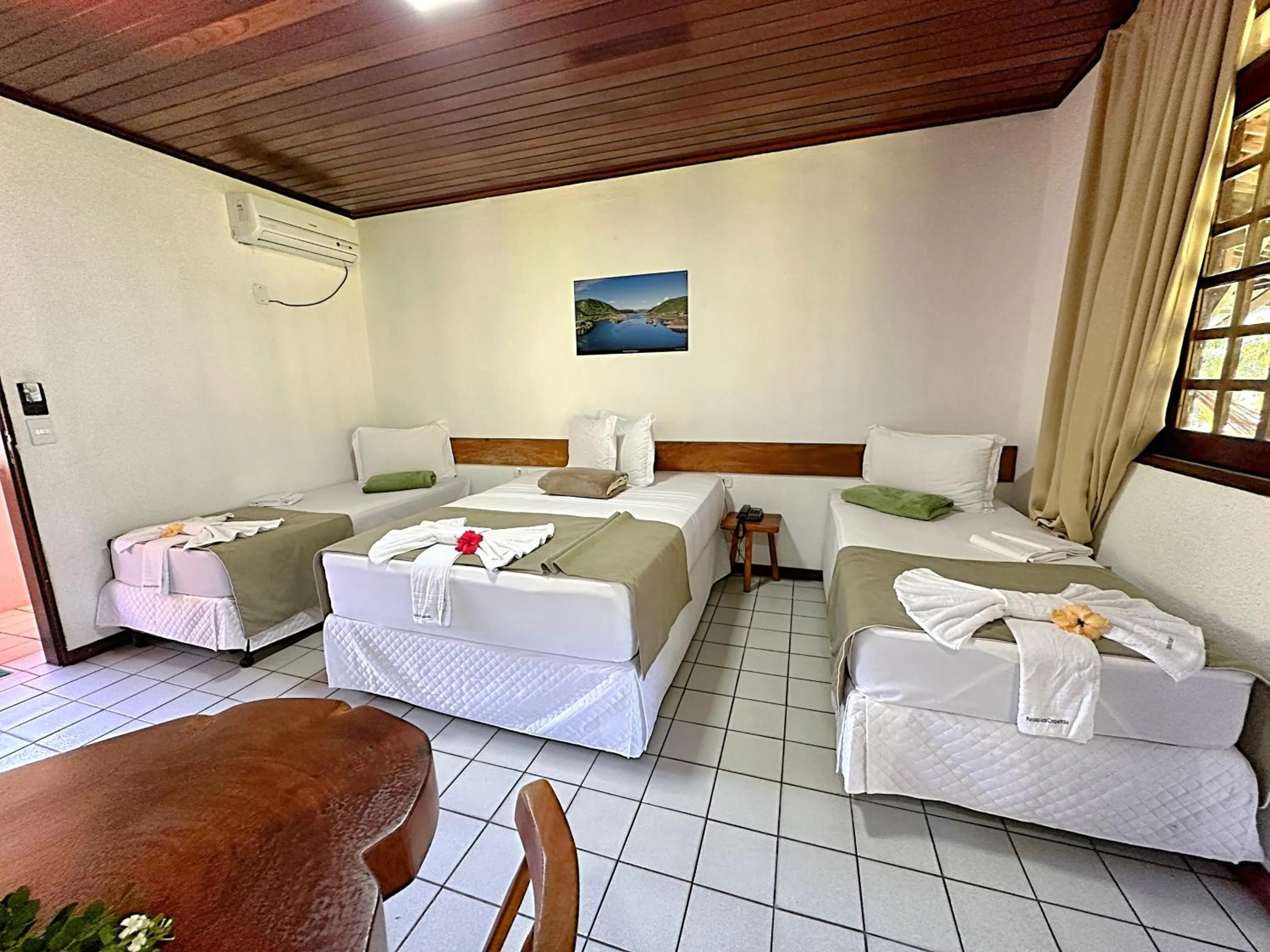 Area and facilities, Bed in Eco Pousada Paraíso dos Coqueirais