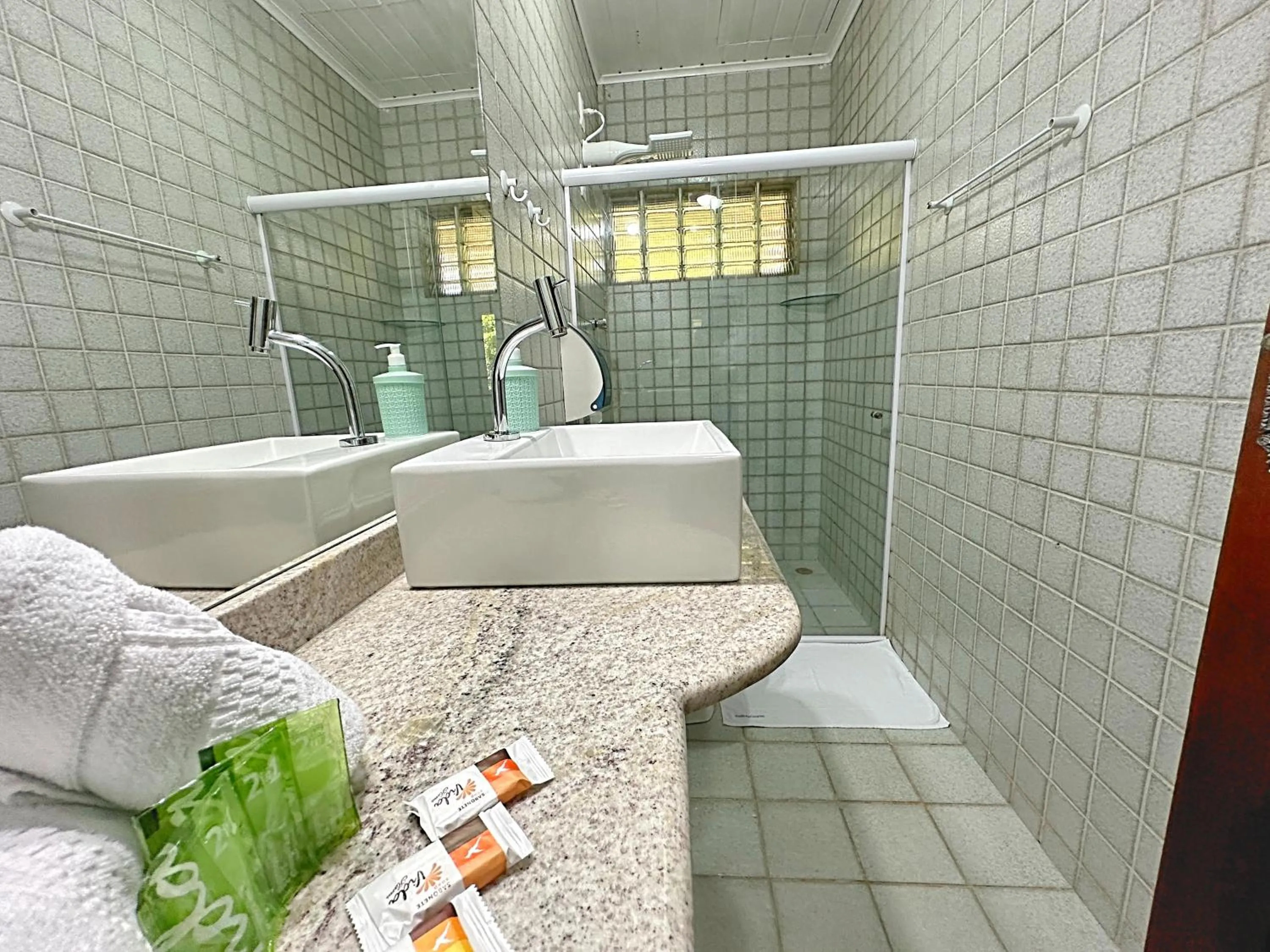 Bathroom in Eco Pousada Paraíso dos Coqueirais