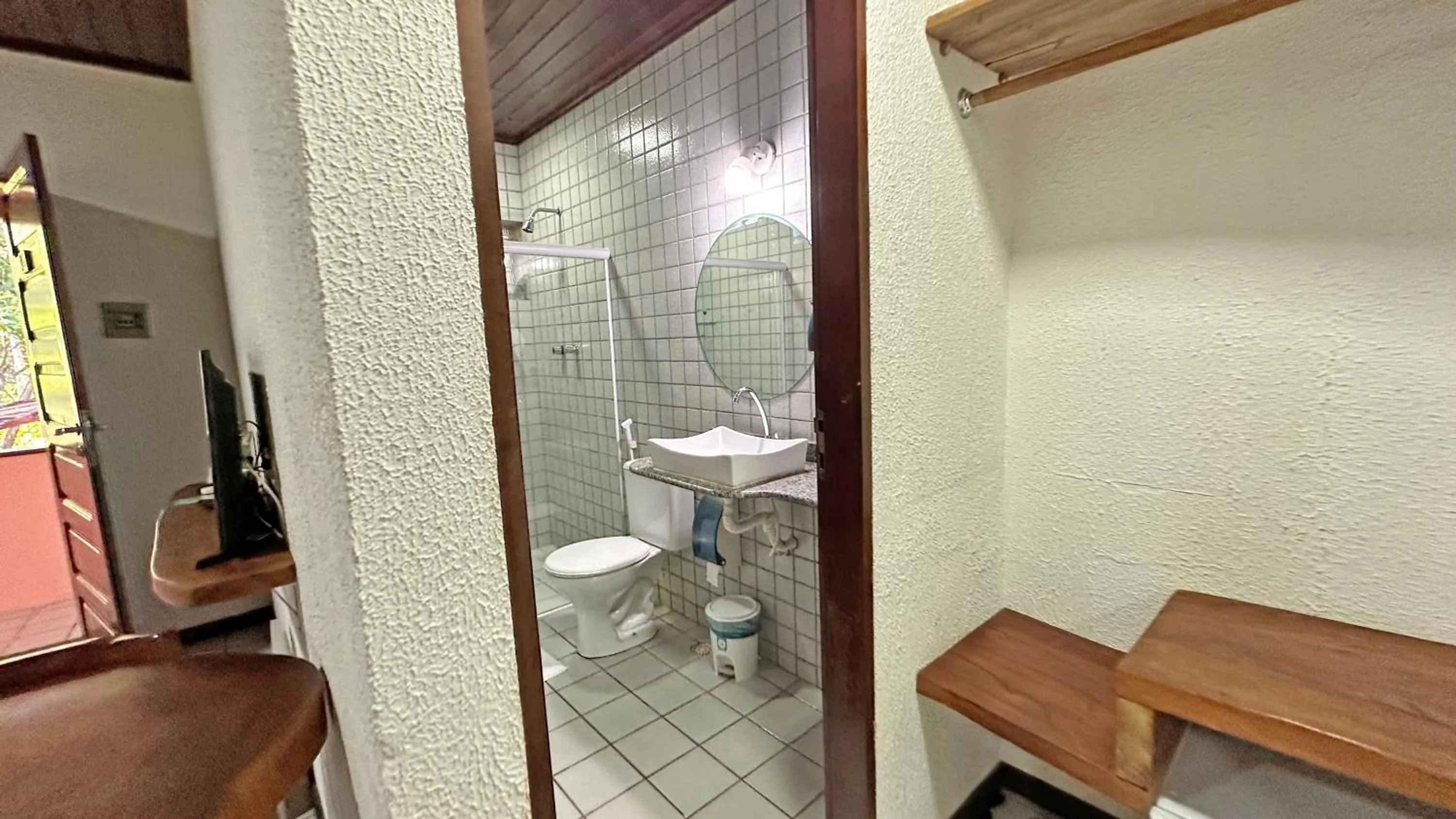 Toilet in Eco Pousada Paraíso dos Coqueirais