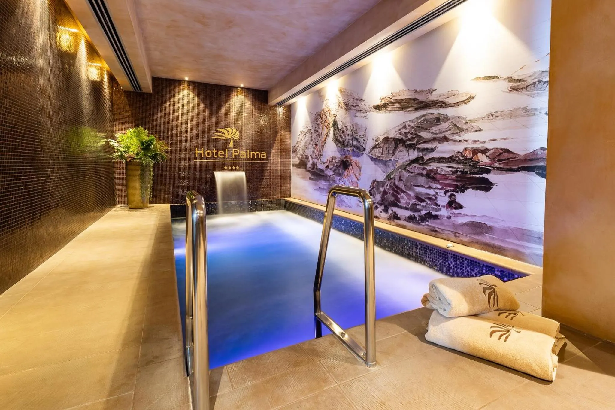 Hot Tub in Hotel Palma