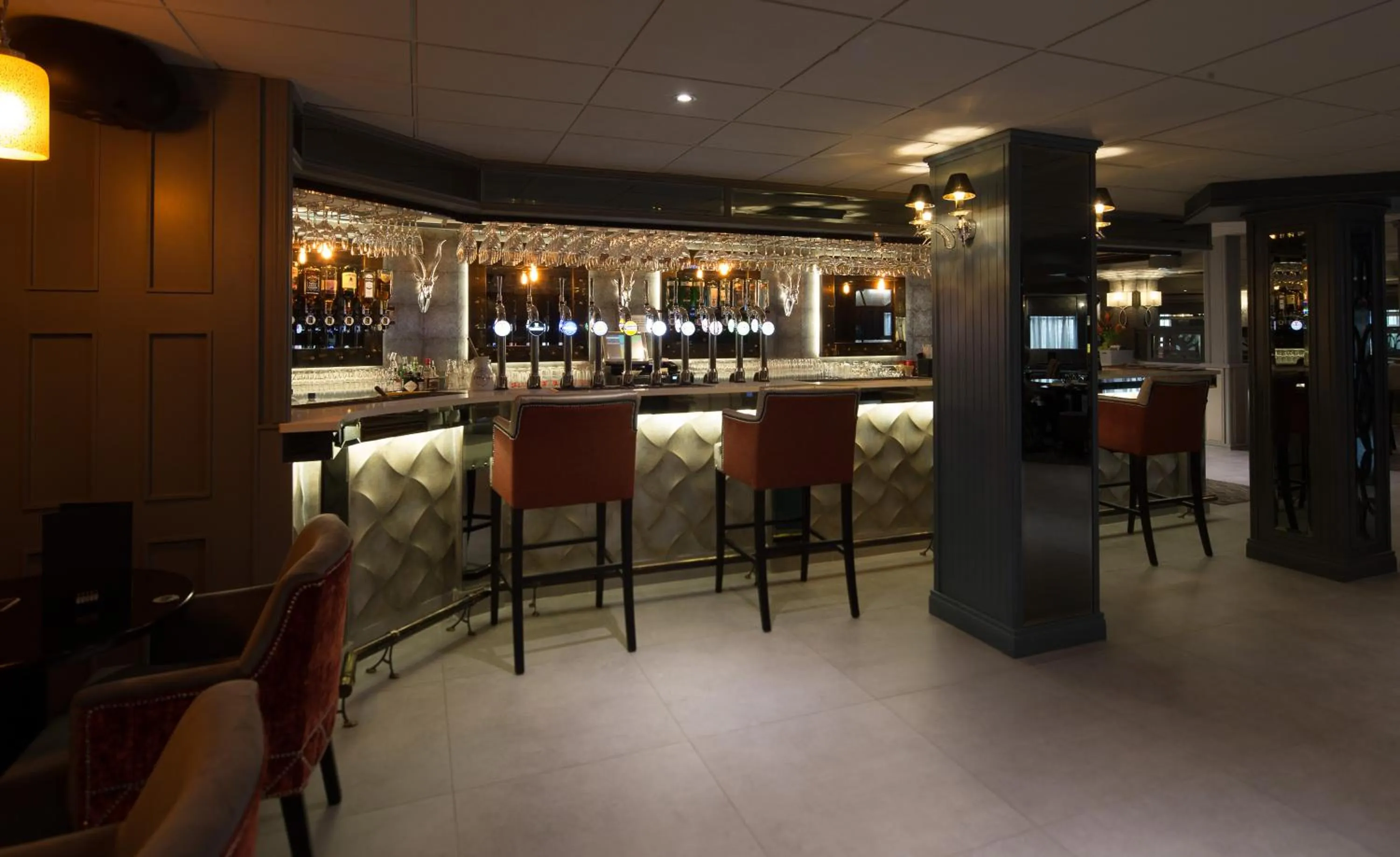 Lounge or bar in Glenavon House Hotel