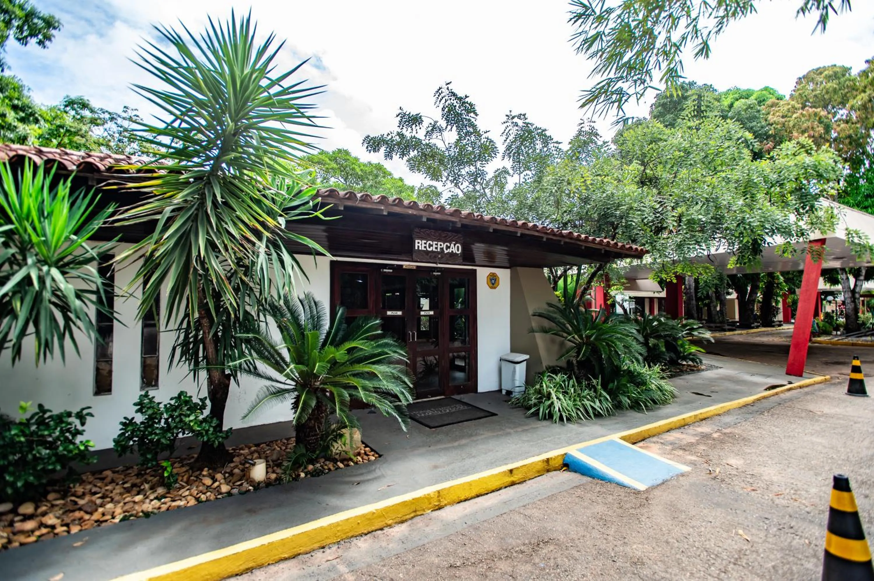 Facade/entrance in Hotel Fazenda Mato Grosso