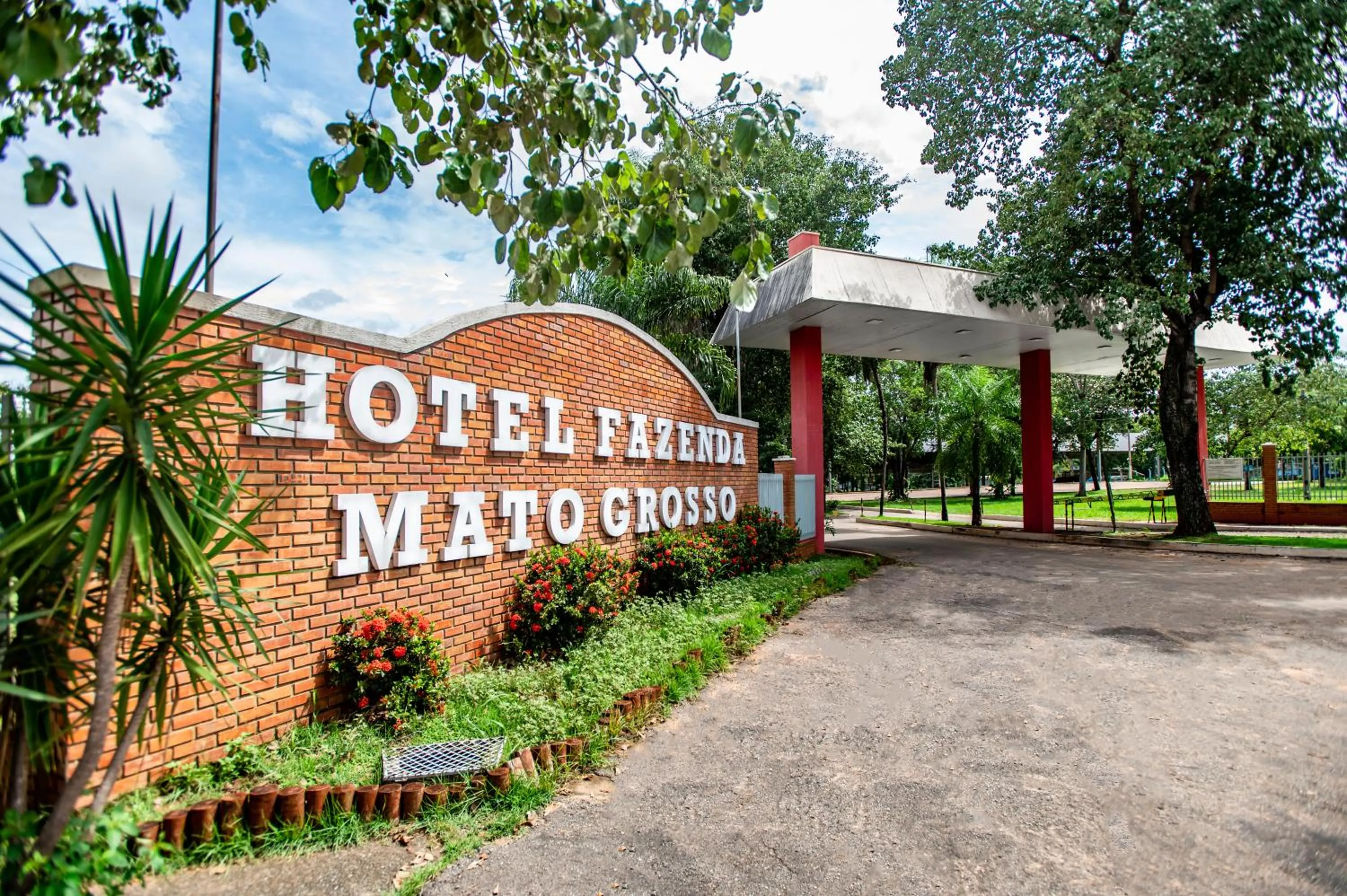Facade/entrance in Hotel Fazenda Mato Grosso