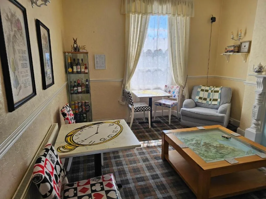 Living room in St. Hilary Guest House