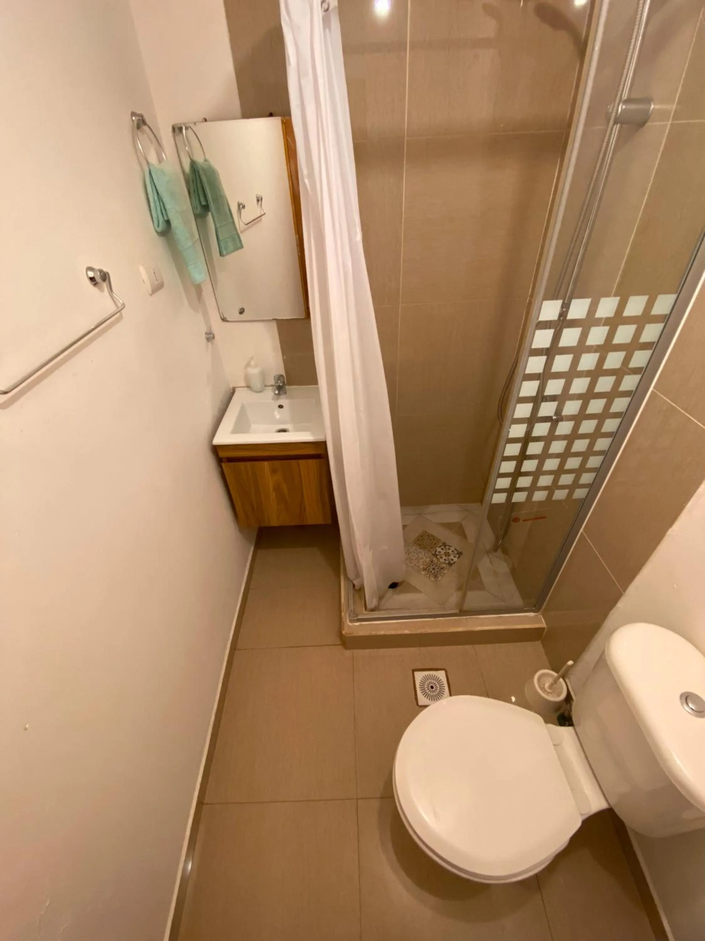 Shower in Rey Lagarto Hostel