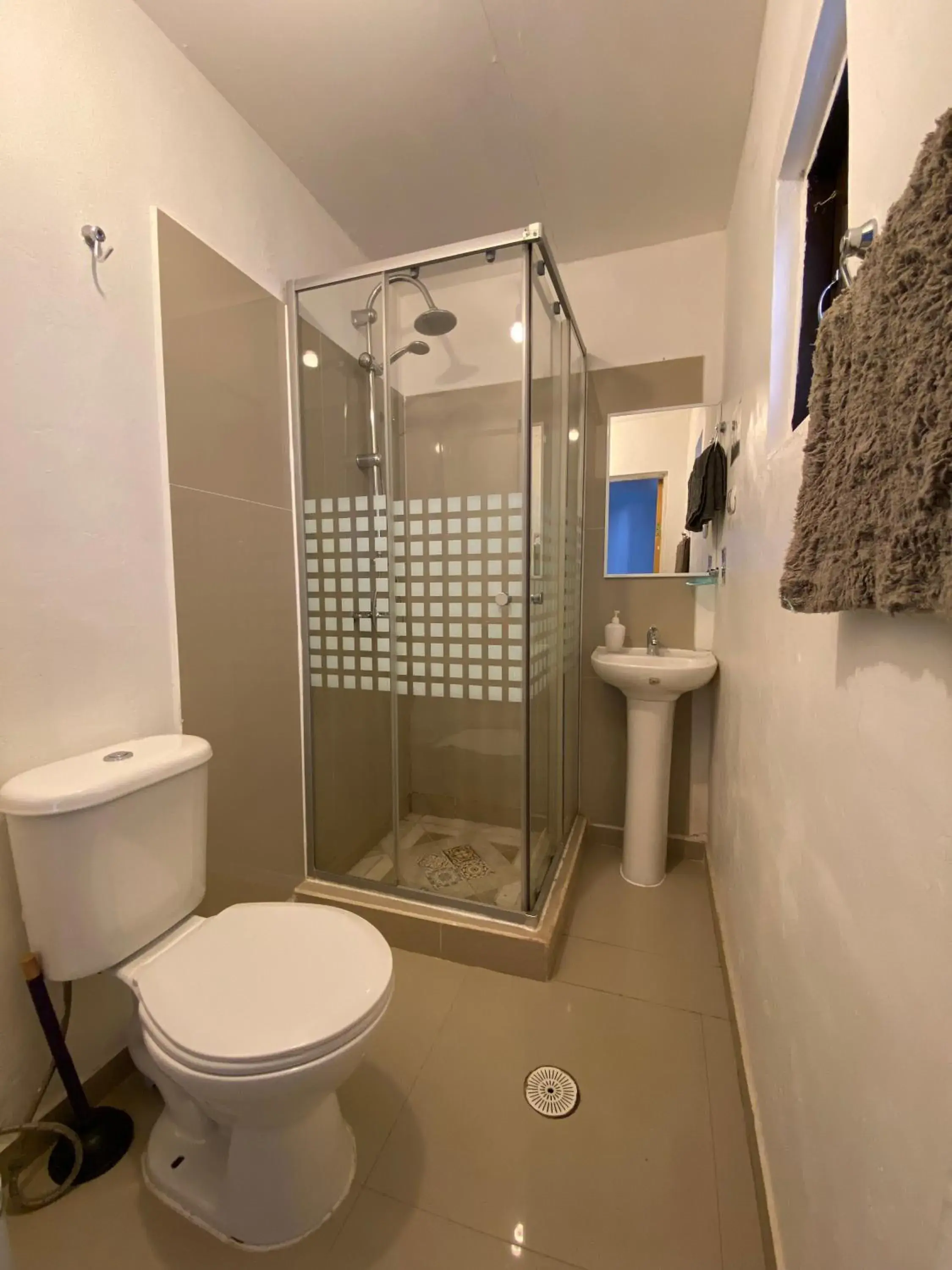Double Room with Private Bathroom in Rey Lagarto Hostel Double Room with Private Bathroom in Rey Lagarto Hostel